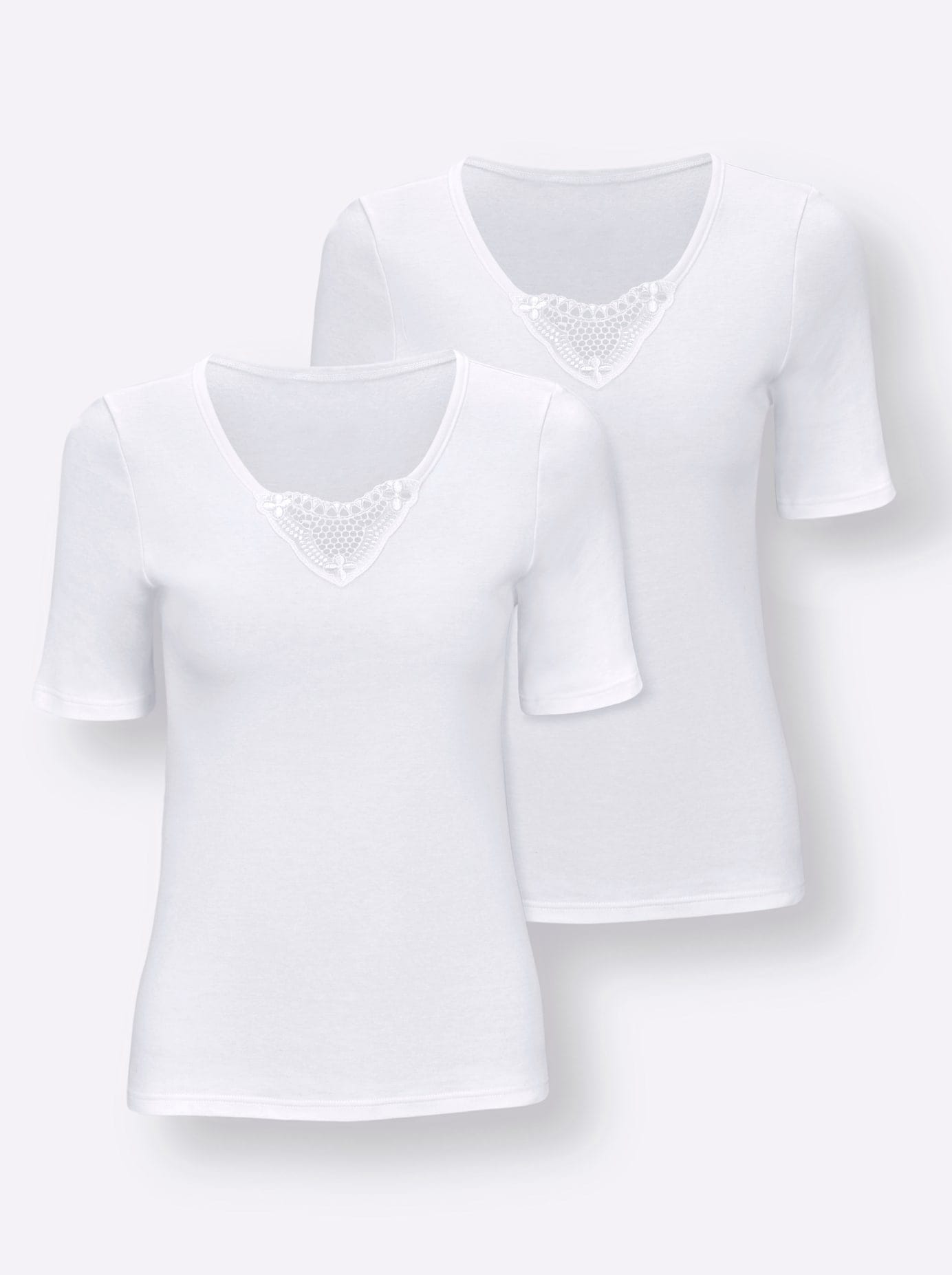 wäschepur Unterziehshirt, (2 St.)