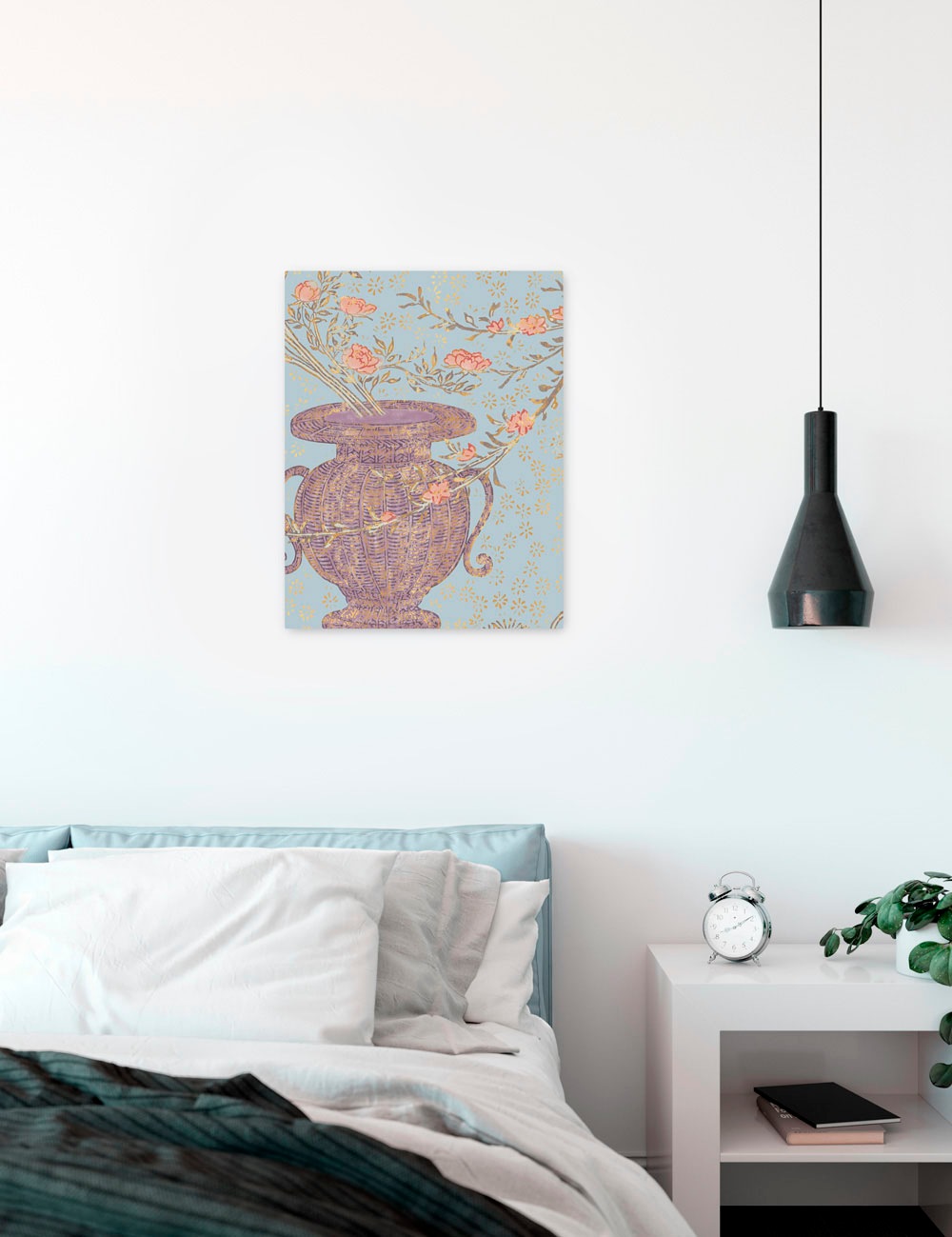 Komar Leinwandbild "Anubis Vase - Größe 30 x 40 cm" Natur 1 Stk. tlg. Keilr günstig online kaufen