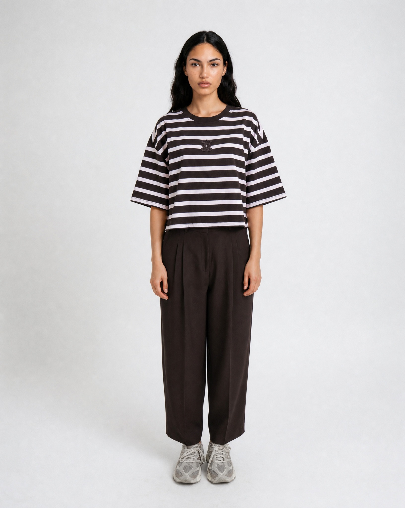 Smith & Soul Rundhalsshirt mit modischen Streifen