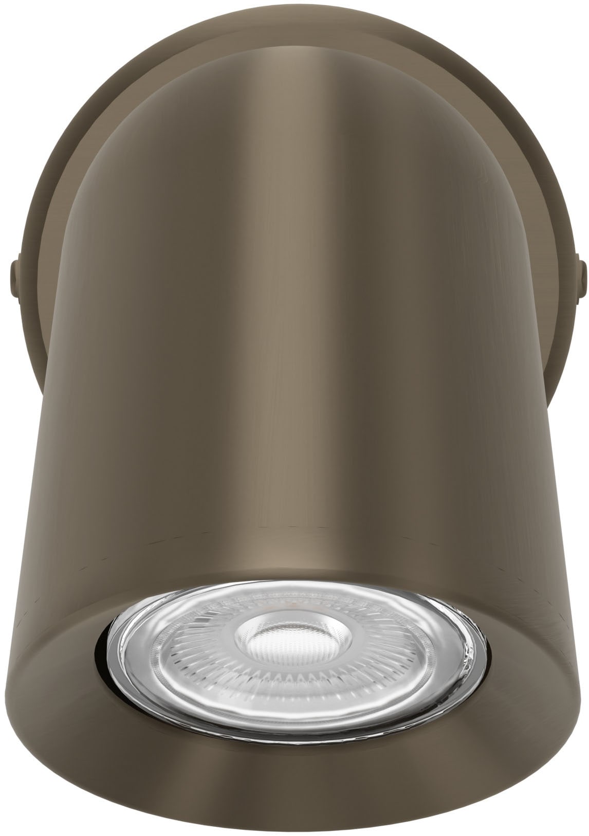 EGLO Deckenleuchte »CAMALDOLI Spotlampe - Stahl - GU10 - 1X5W - IP20« GU10 1 Stk. Wandleuchte, Wandspot, schwenkbar, Strahler, L8,5 x H11 x AL10,5 cm