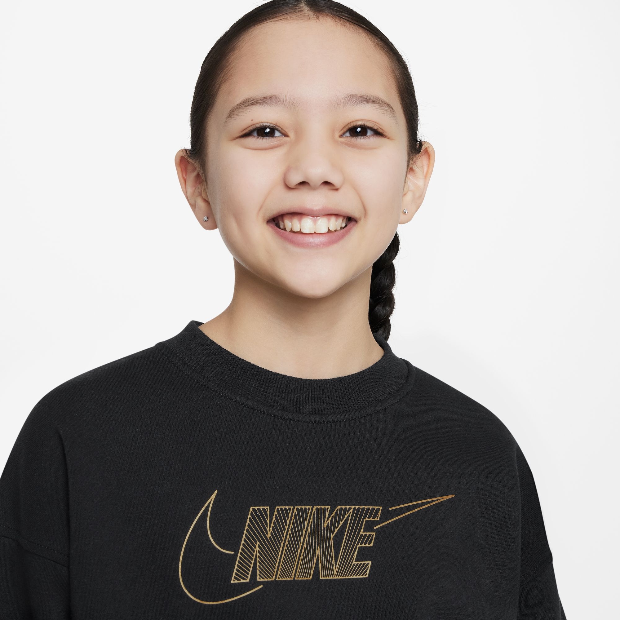 Nike Sportswear Sweatshirt »CLUB FLEECE BIG KIDS' (GIRLS') CREWNECK TOP«