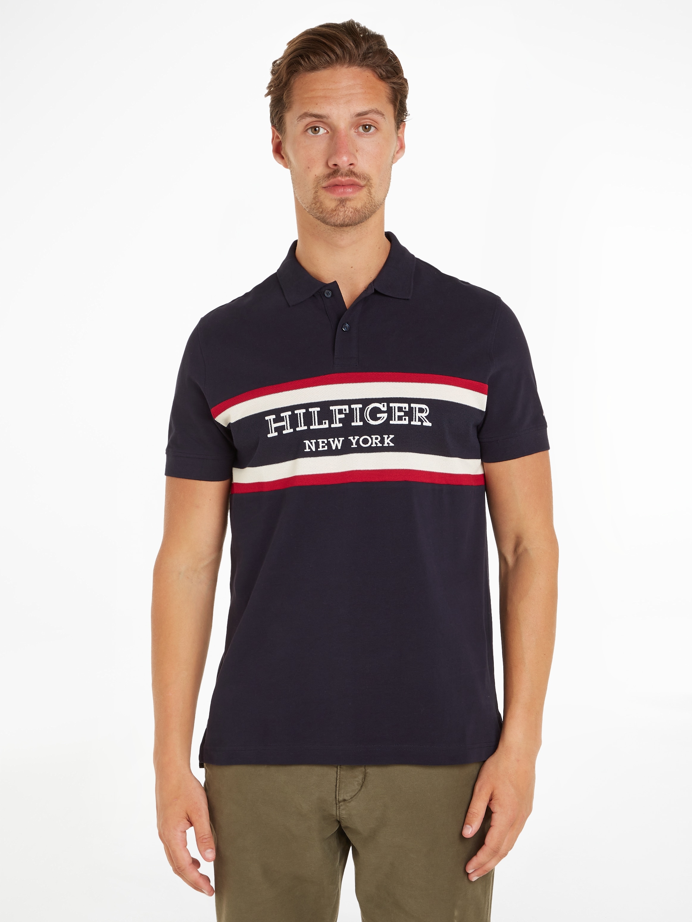TOMMY HILFIGER Polo marškinėliai »MONOTYPE COLORBLOCK...
