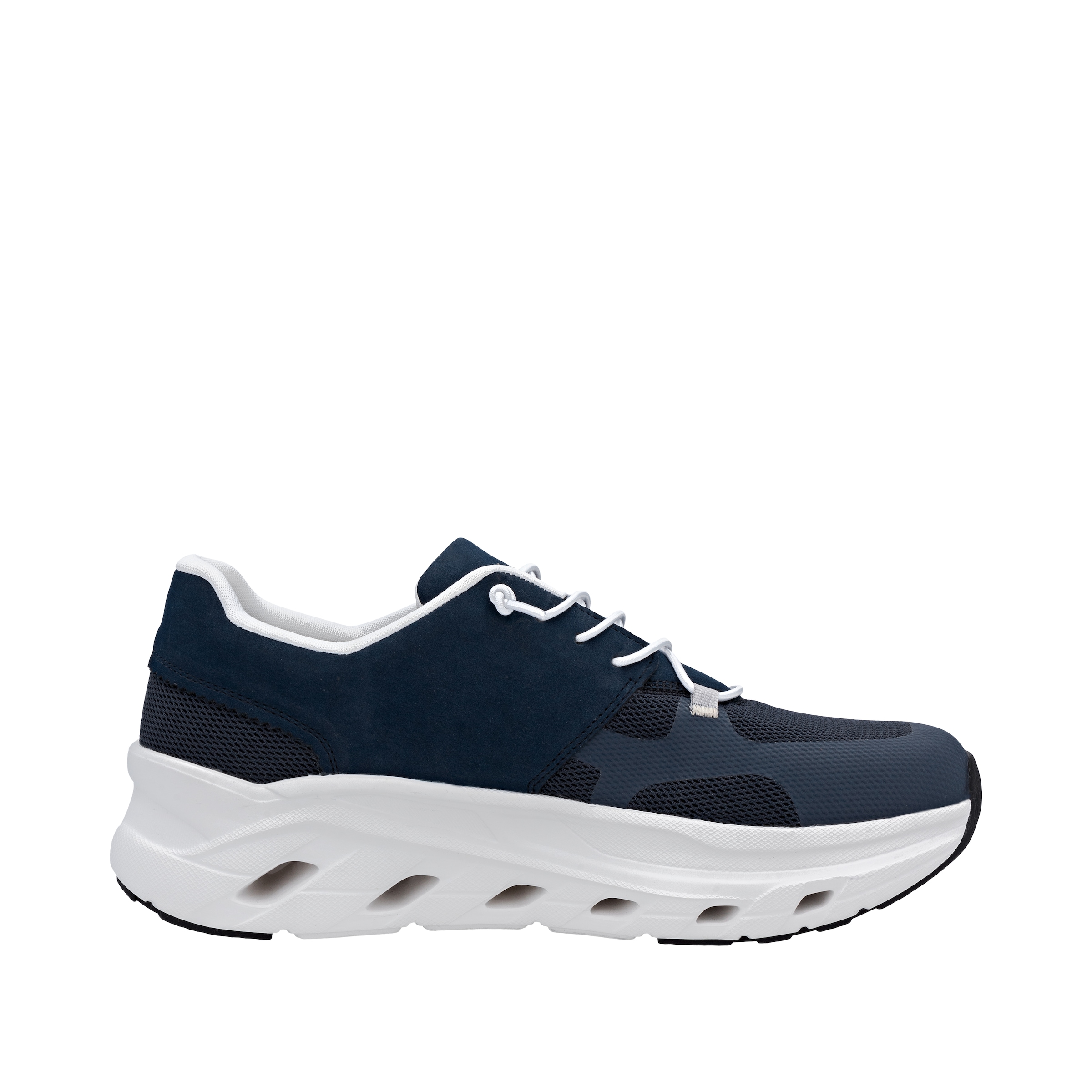 RIEKER Sport Slip-On Sneaker, Freizeitsneaker, Halbschuh, Schlupfschuh mit gepolstertem Schaftrand