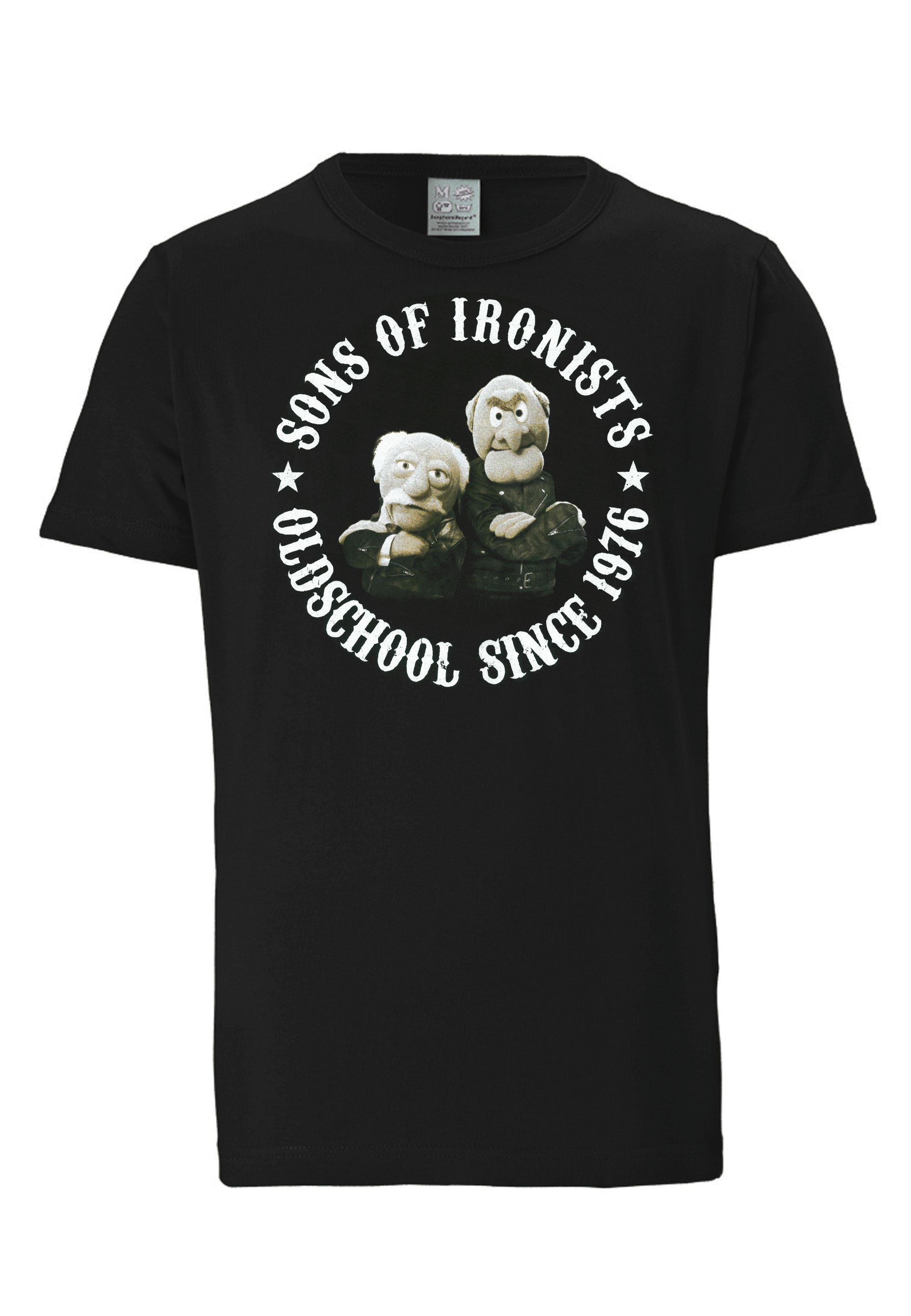 LOGOSHIRT T-Shirt "Muppets - Waldorf & Statler - Sons Of Ironists", mit coo günstig online kaufen