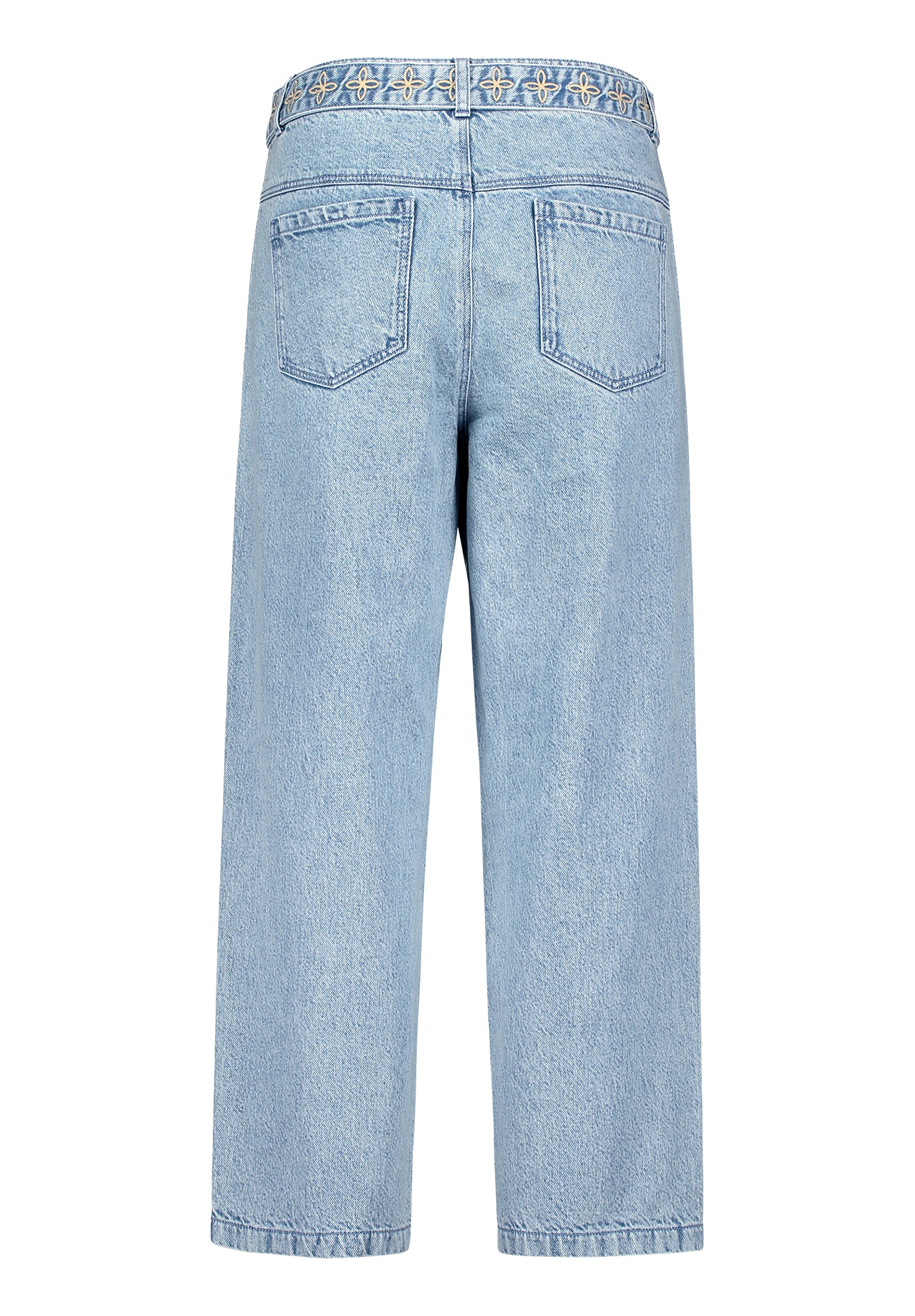 Cartoon Ankle-Jeans »Damen mit Stickerei«