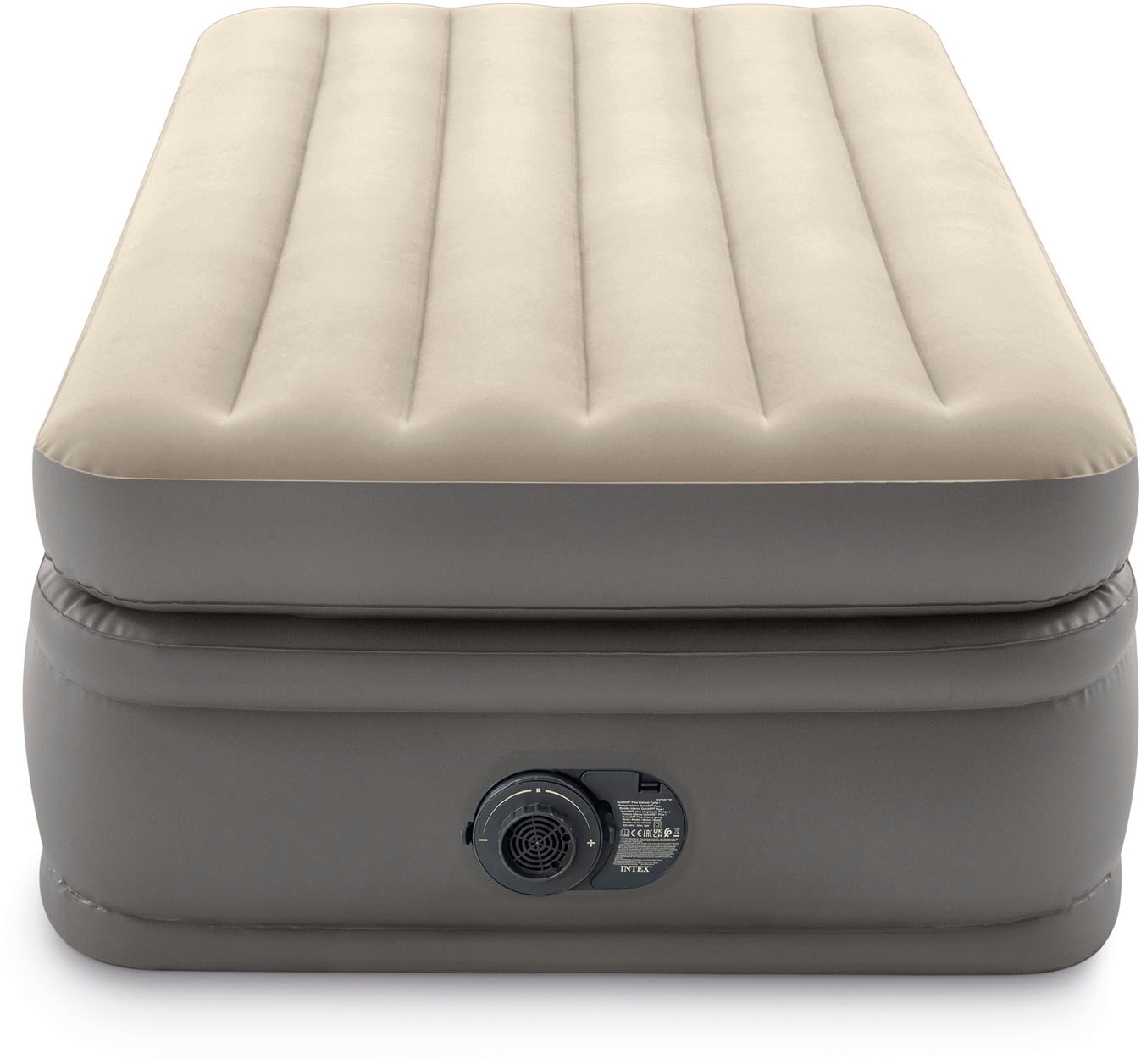 Intex Luftbett »DuraBeam PrimeComfort Twin mit 220V Pumpe«, (Packung)