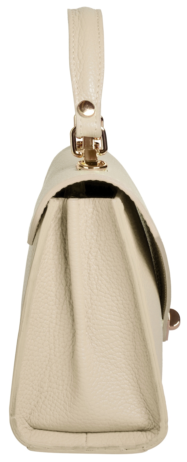 Cluty Henkeltasche echt Leder, Made in Italy