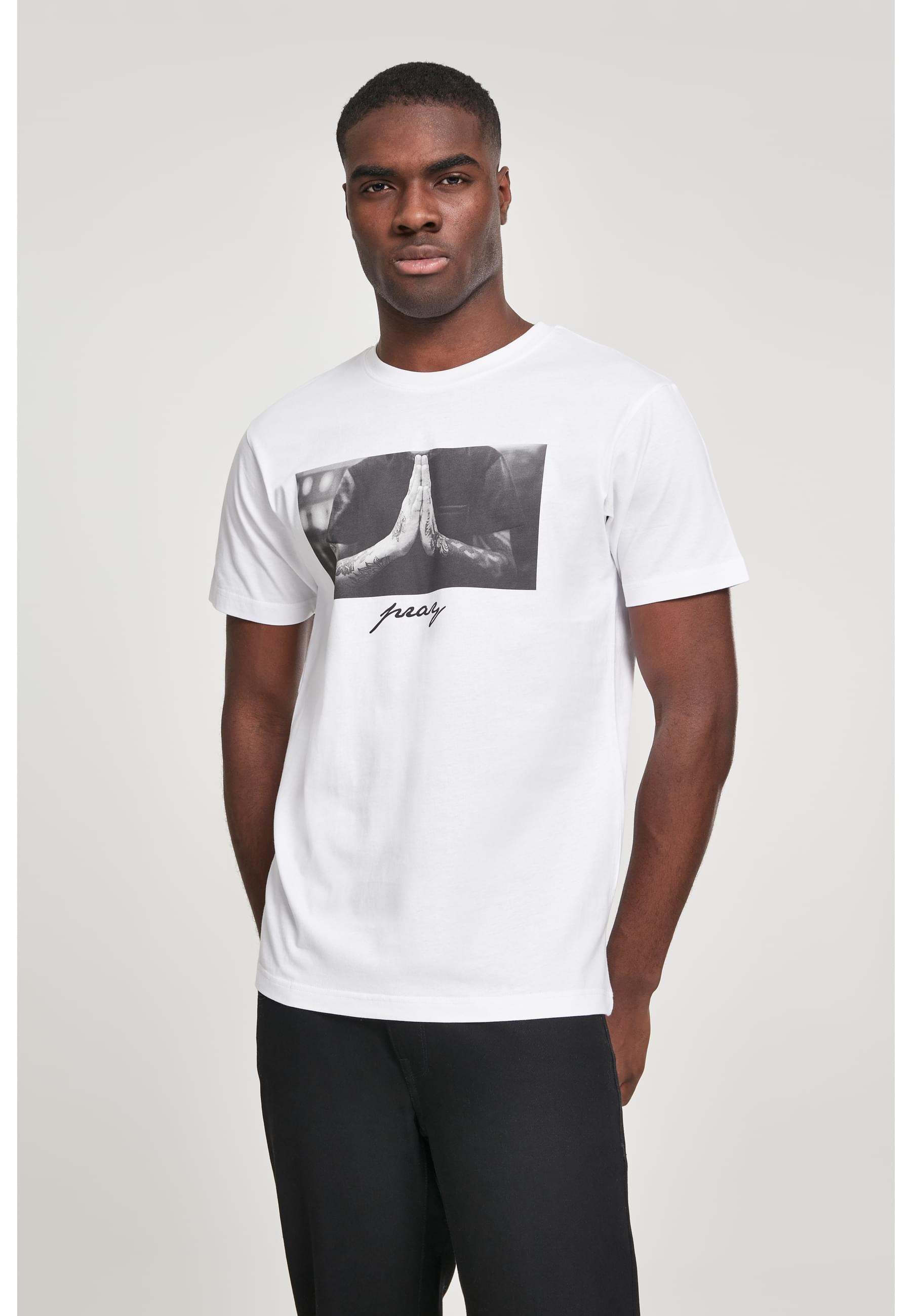 MisterTee T-Shirt »MisterTee Herren Pray Tee«, (1 tlg.)