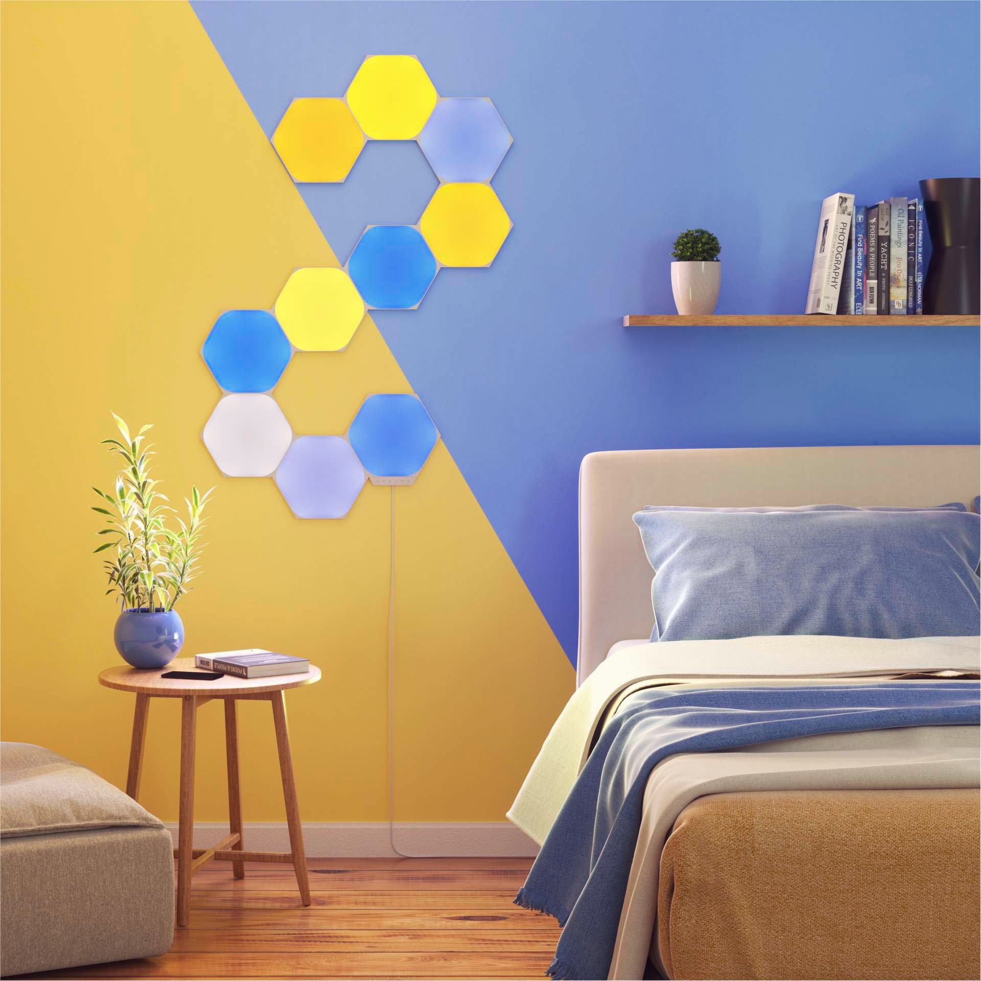 nanoleaf LED Panel »Hexagons«, Leuchtmittel LED-Board | LED fest integriert