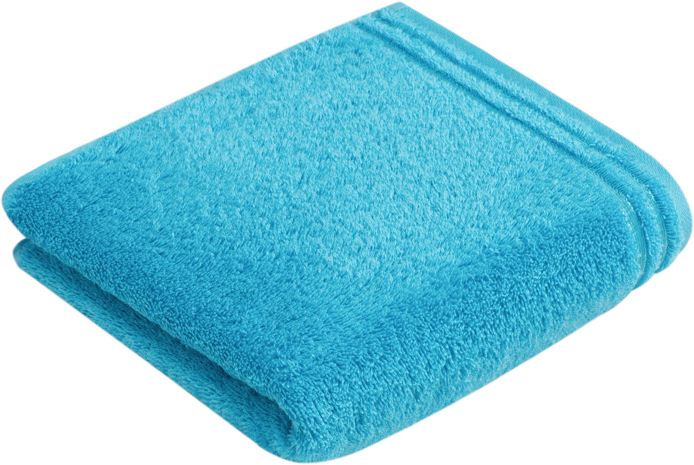 Vossen Badetuch "Calypso Feeling" mit schmaler Bordüre, aus 100% hochwerter günstig online kaufen