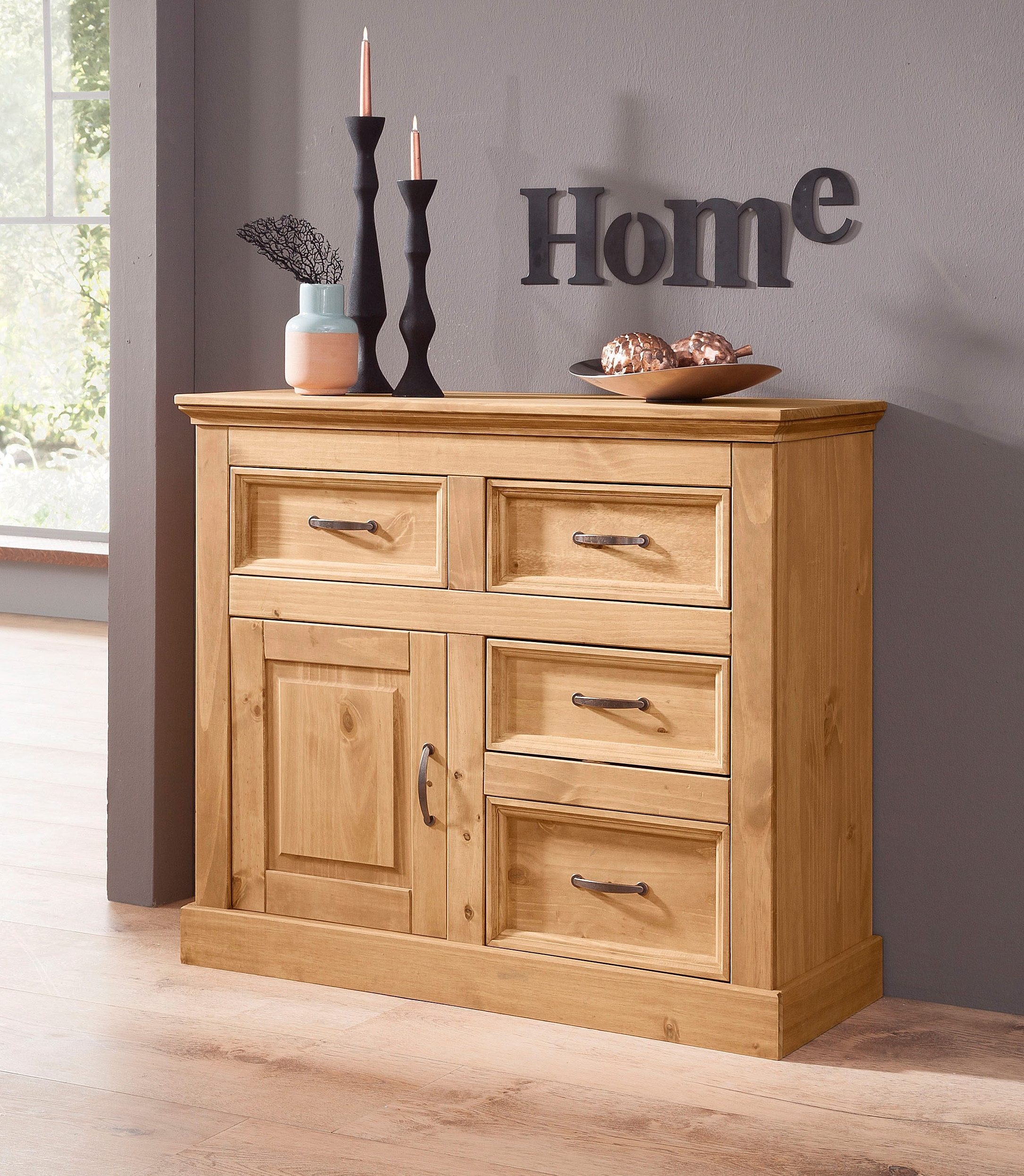 OTTO home Sideboard "Selma" Kommode, Breite/Höhe 100/87 cm günstig online kaufen