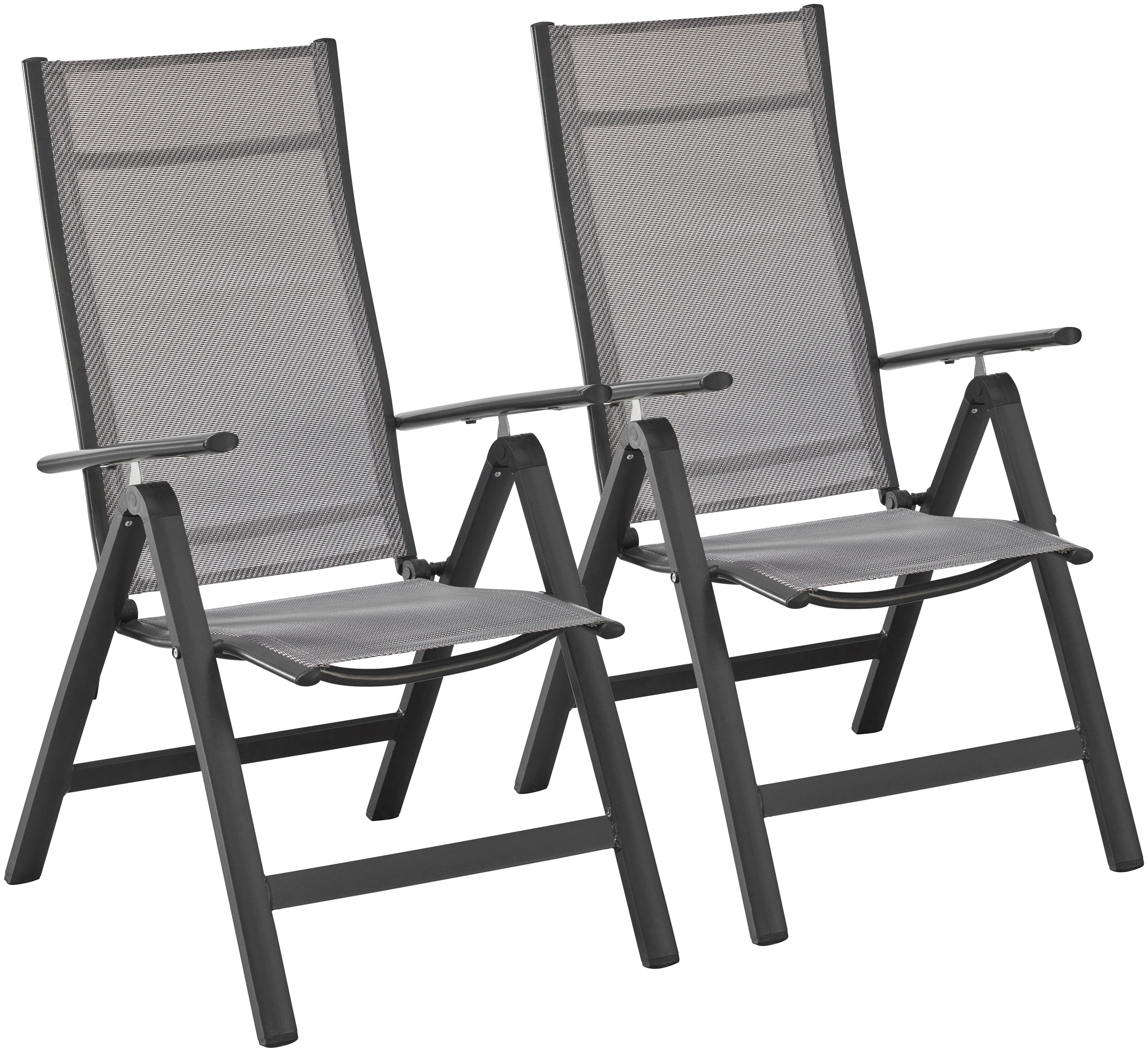 MERXX Gartenstuhl "Amalfi, TOPSELLER", (Set), 2 St., 2er Set, Alu/beschicht günstig online kaufen