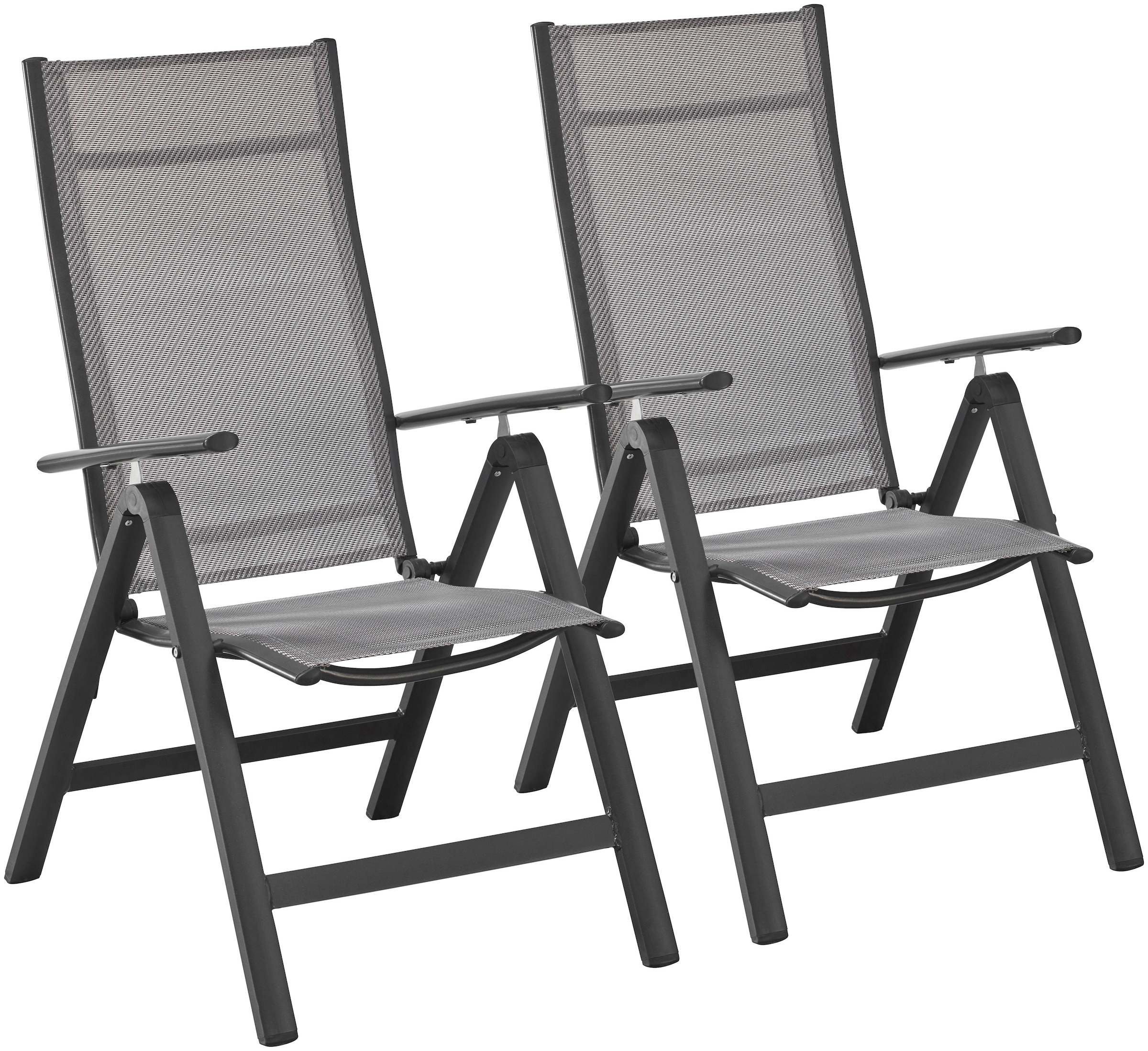 MERXX Gartenstuhl "Amalfi, TOPSELLER" (Set) 2 Stk. 2er Set, Alu/beschichtet günstig online kaufen