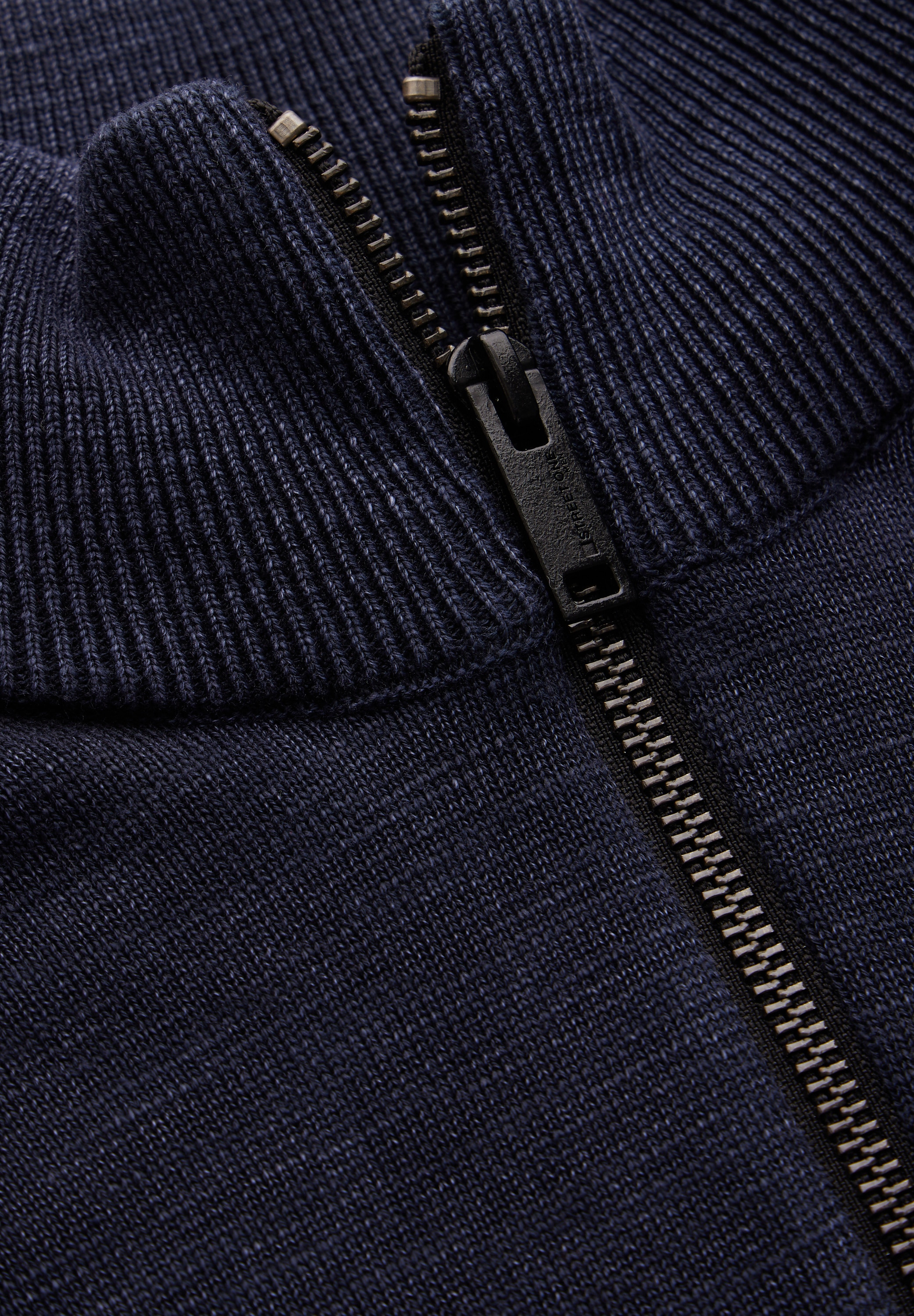STREET ONE MEN Strickjacke, aus reiner Baumwolle