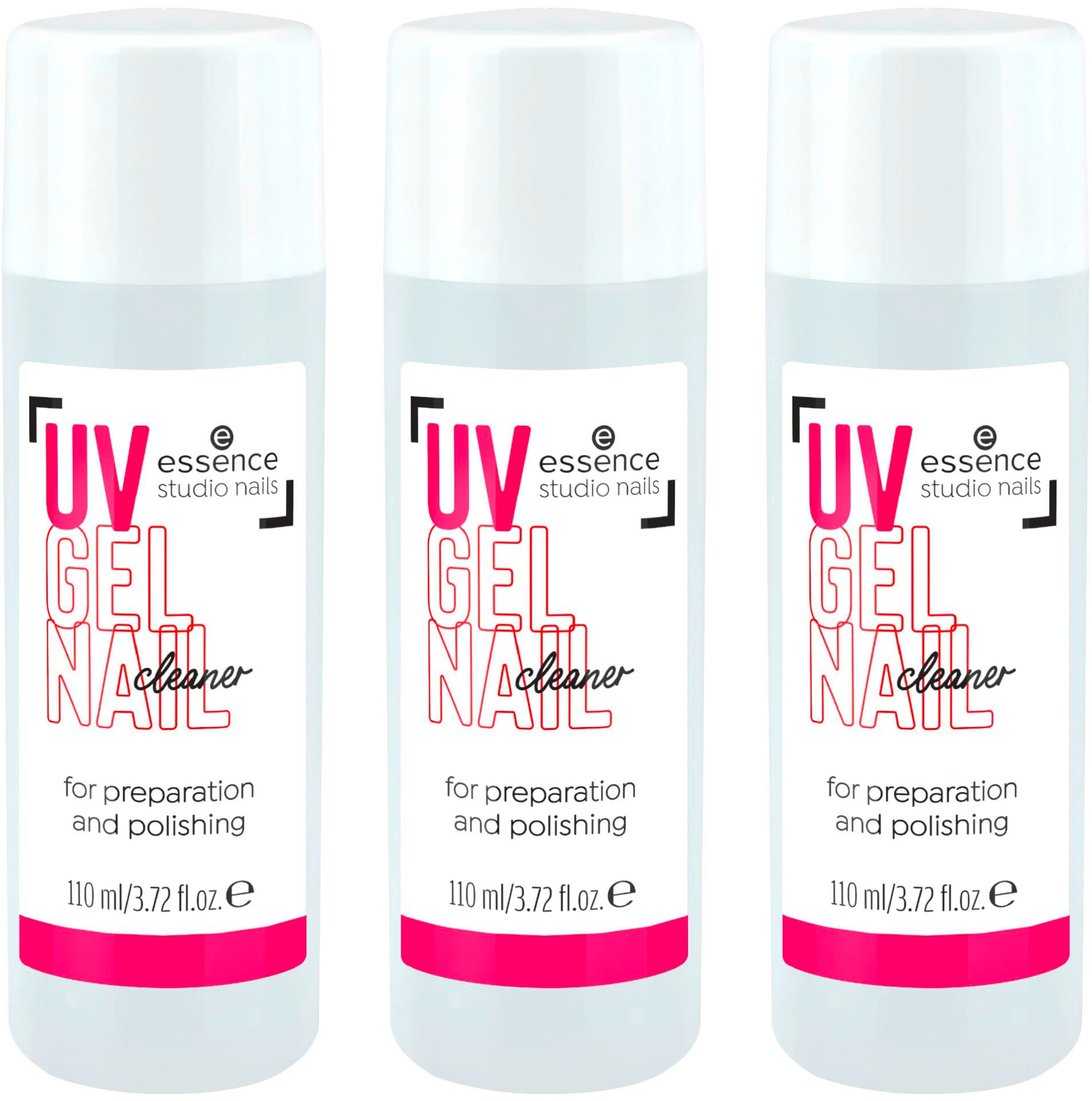 ESSENCE Damen Nagellack "studio nails UV GEL NAIL cleaner", transparent, Nagellacke, mit leichter Anwendung