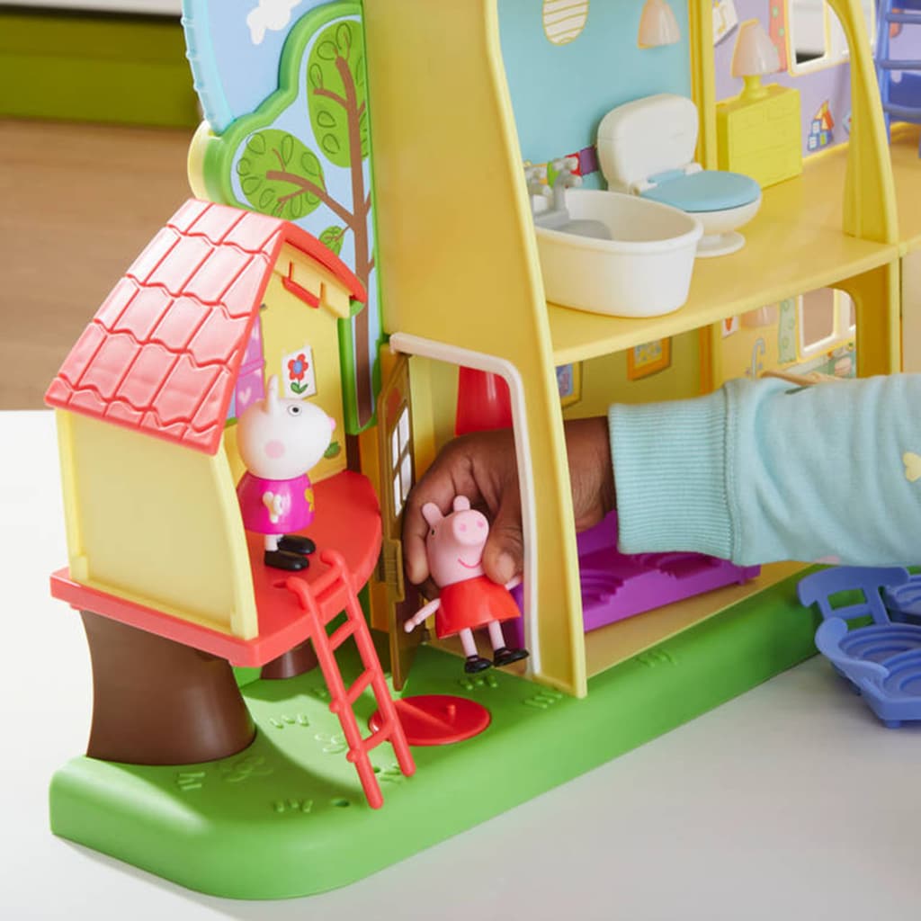 Hasbro Spielwelt »Peppa Pig, Peppas Tag-und-Nacht-Haus«, mit Licht- und Soundeffekten