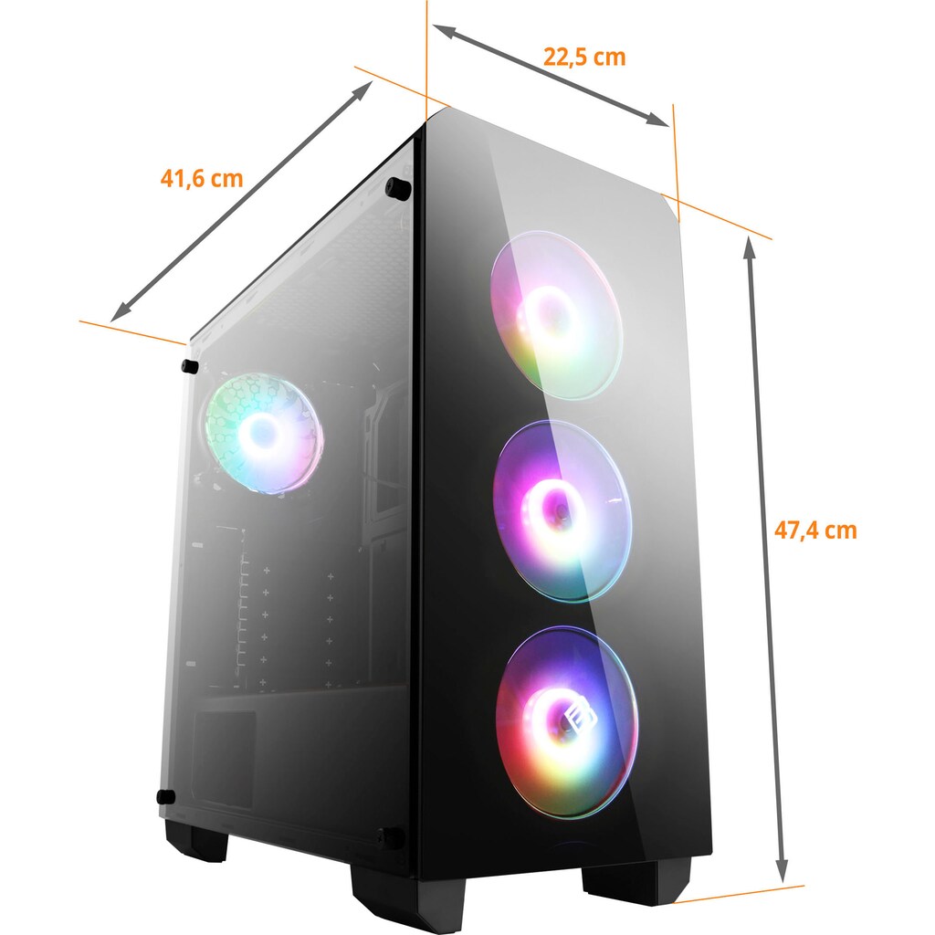 CSL Gaming-PC-Komplettsystem »Speed V25115«