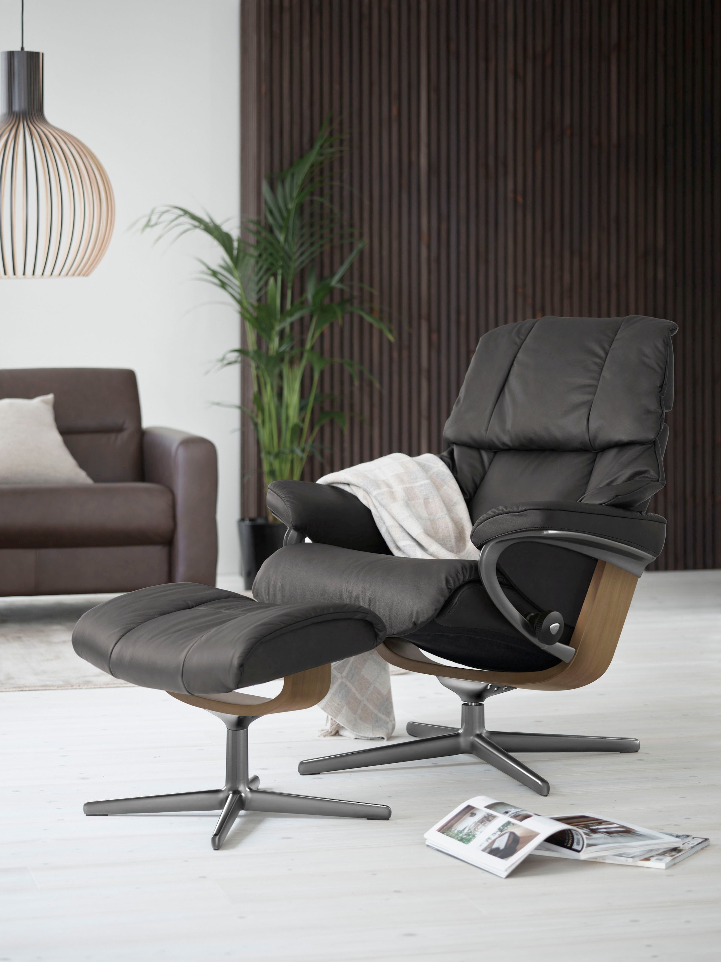 Stressless Relaxsessel "Reno", (Set, Relaxsessel mit Hocker), mit Hocker, m günstig online kaufen