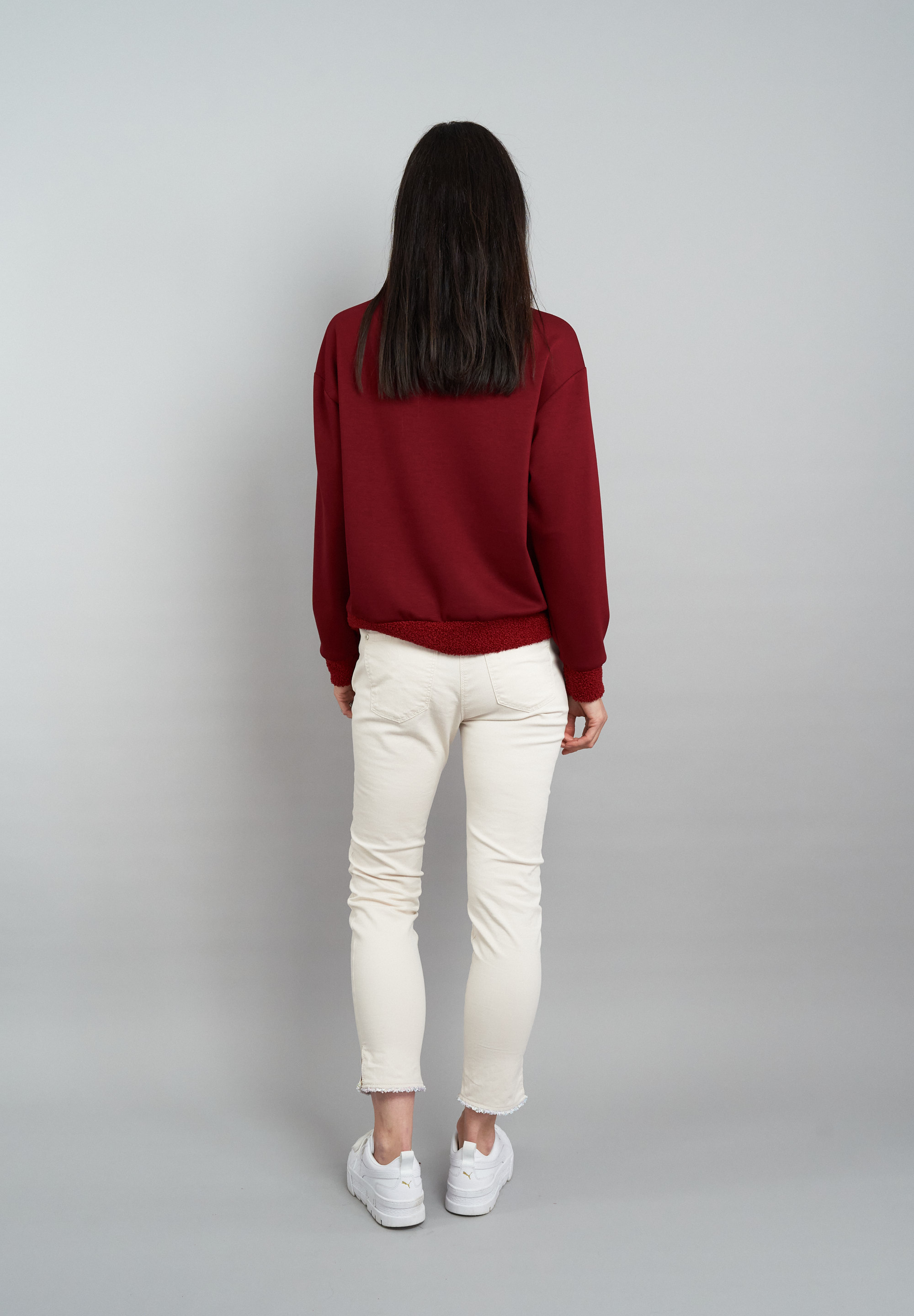 Thumbnail - Seidel Moden Rundhalspullover "Exklusiv bei OTTO" mit Teddyplüsch-Bündchen und MADE IN GERMANY