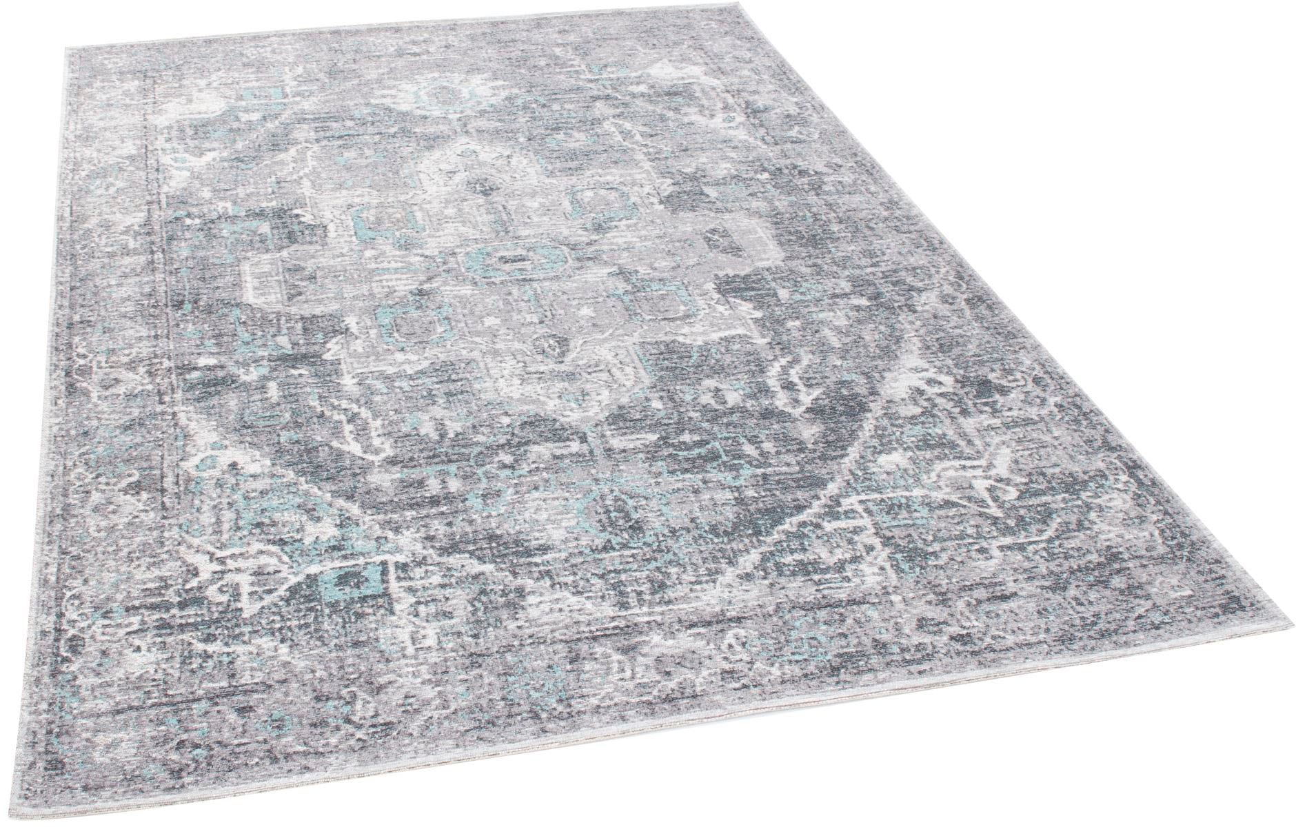 TOM TAILOR HOME Teppich »Funky Orient Tabriz«, rechteckig, Kurzflor, Orient-Optik, Vintage Design