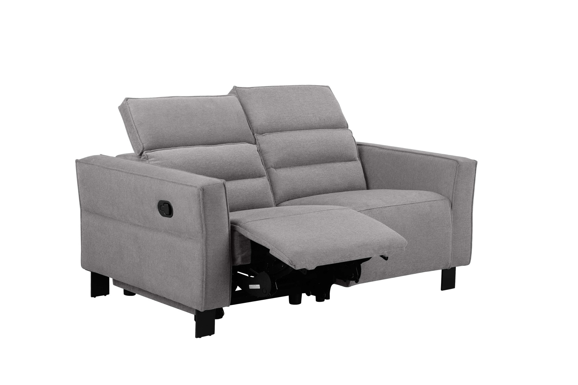 Places of Style 2-Sitzer »Carpari, 162 cm, mit manueller od. elektrischer Relaxfunktion«, (USB A/C), sowie Kopfteilverstellung