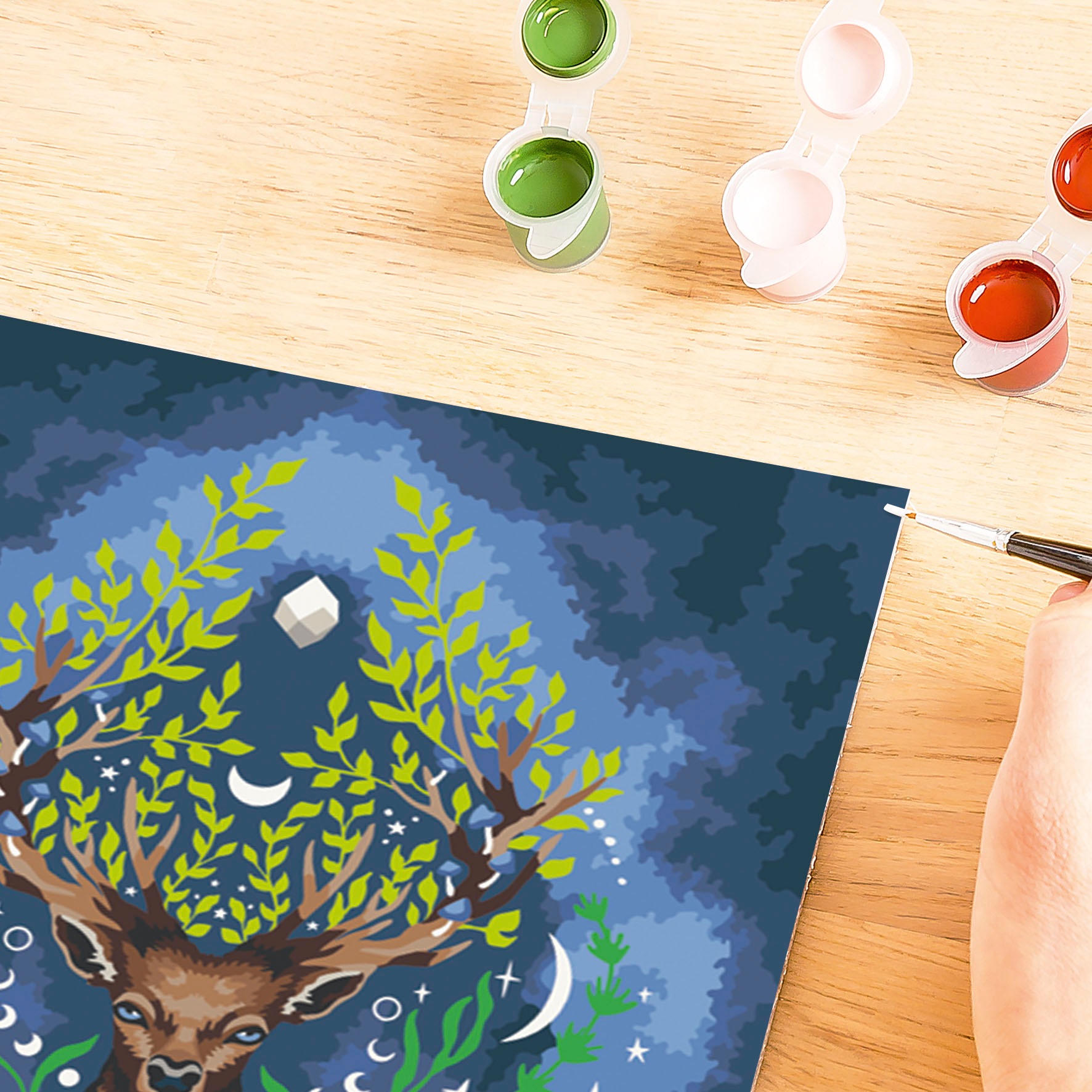 Ravensburger Malen nach Zahlen »CreArt, Pixie Cold: Mystic Deer«, Made in Europe