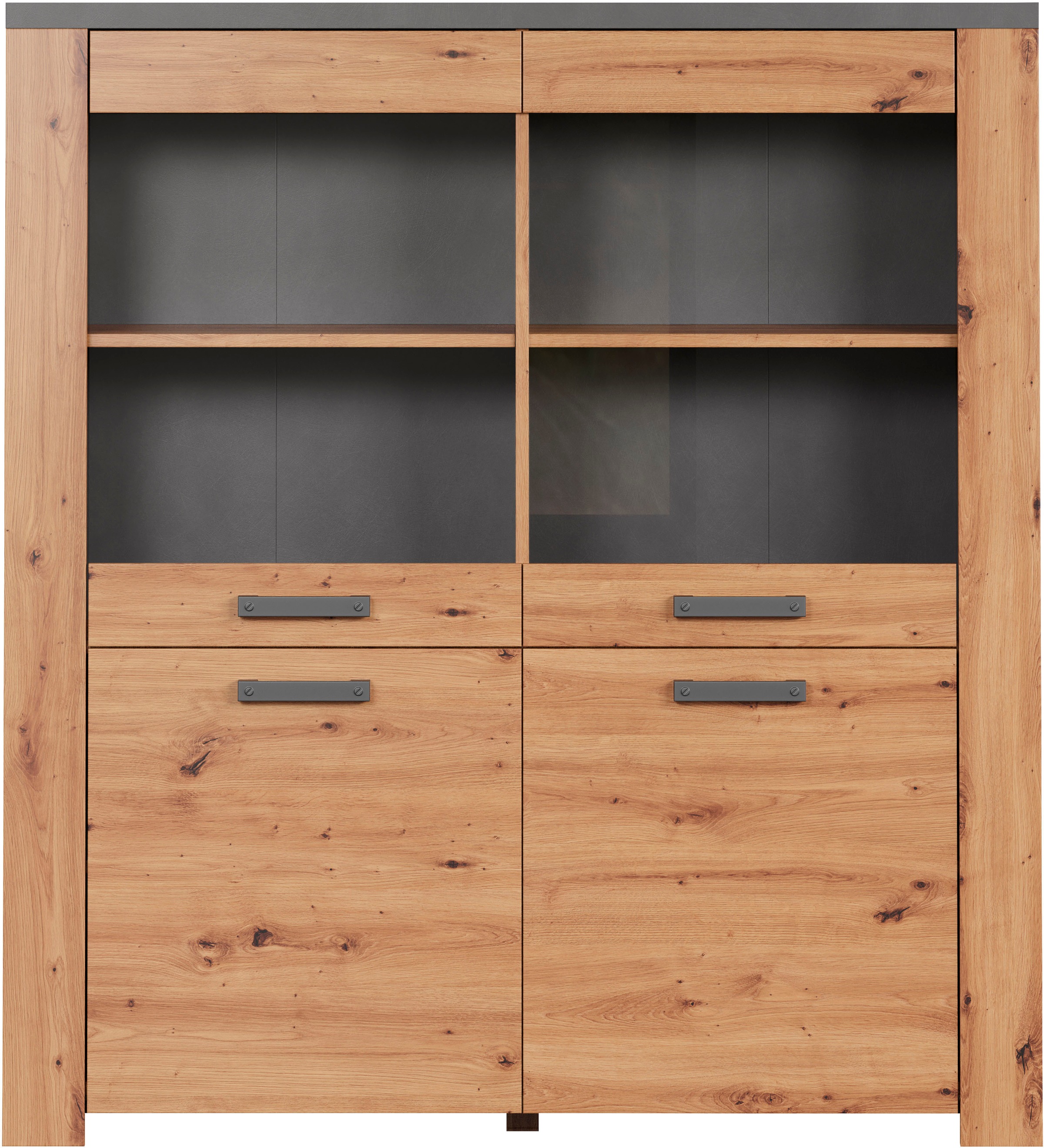 Home affaire Highboard "Ambres", (1 St.), Highboard mit 4 Türen - (B/T/H) 1 günstig online kaufen