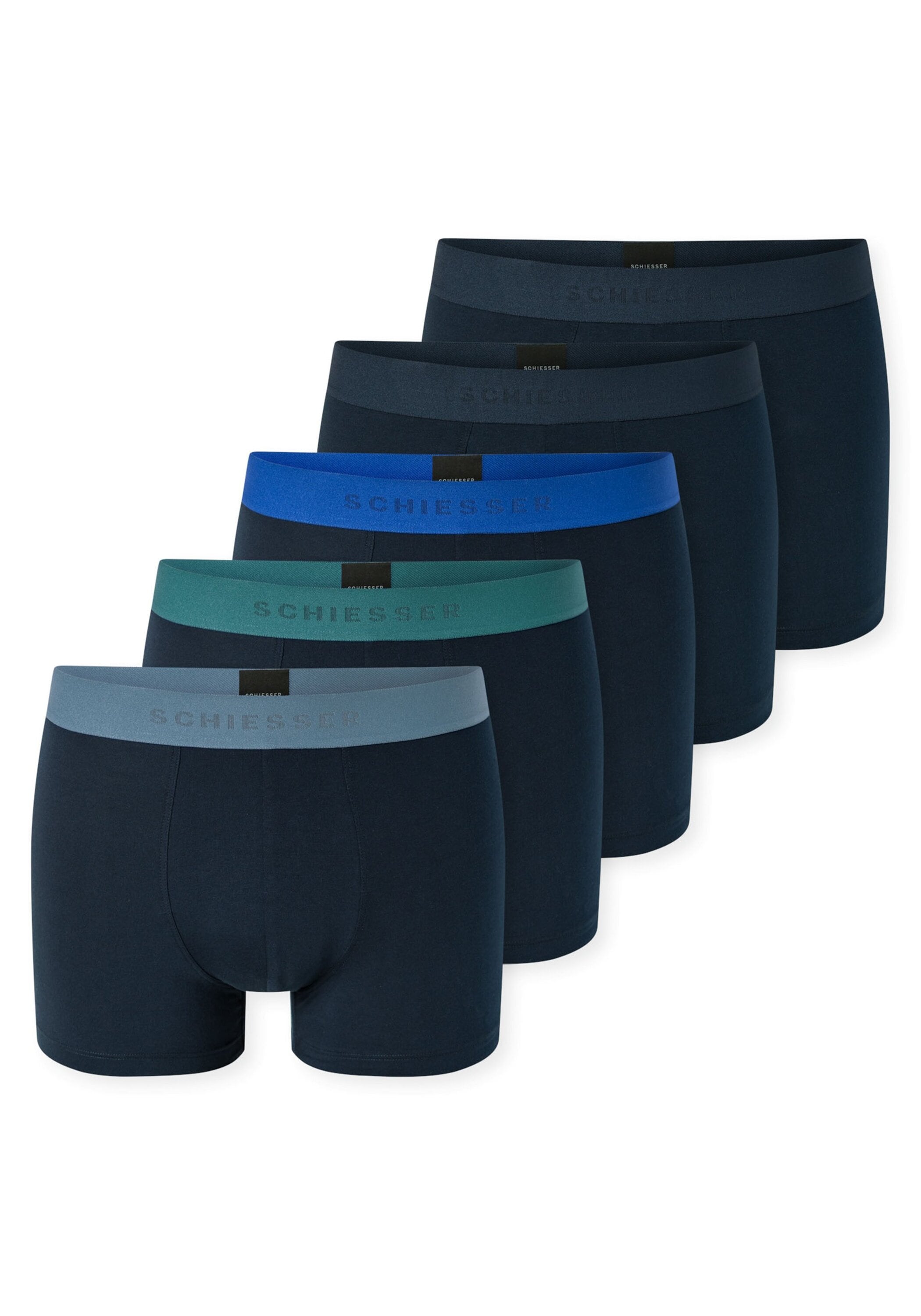 Schiesser Boxershorts "Boxershort 5PACK Shorts - 95/5 Multipacks 5er Pack" günstig online kaufen
