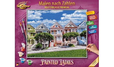 Malen nach Zahlen »Meisterklasse Premium - Painted Ladies«