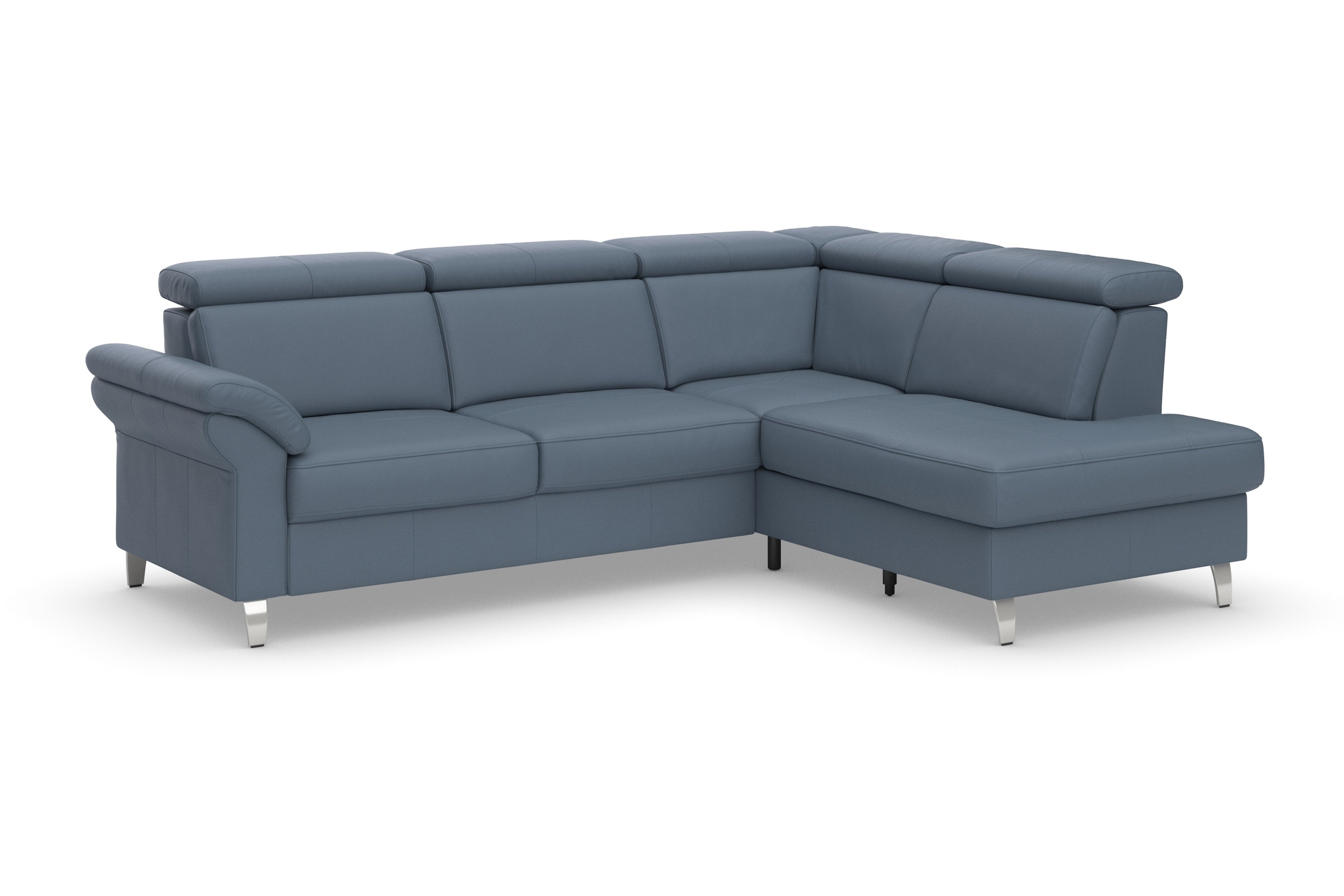 sit&more Ecksofa, inklusive Kopfteilverstellung, wahlweise mit Bettfunktion und Bettkasten