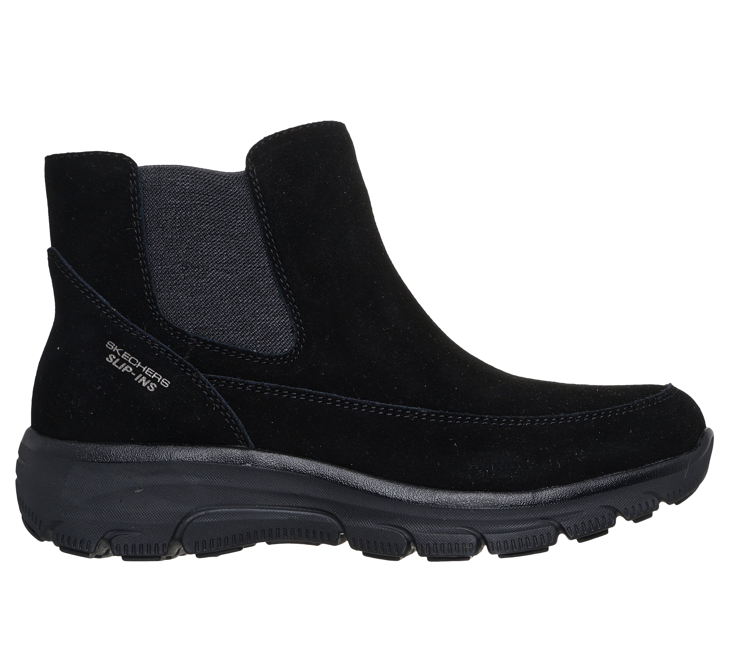 Skechers "EASY GOING-CASUAL ICON" Stiefelette mit Warmfutter, Skechers Hands Free Slip-ins mit Stretch