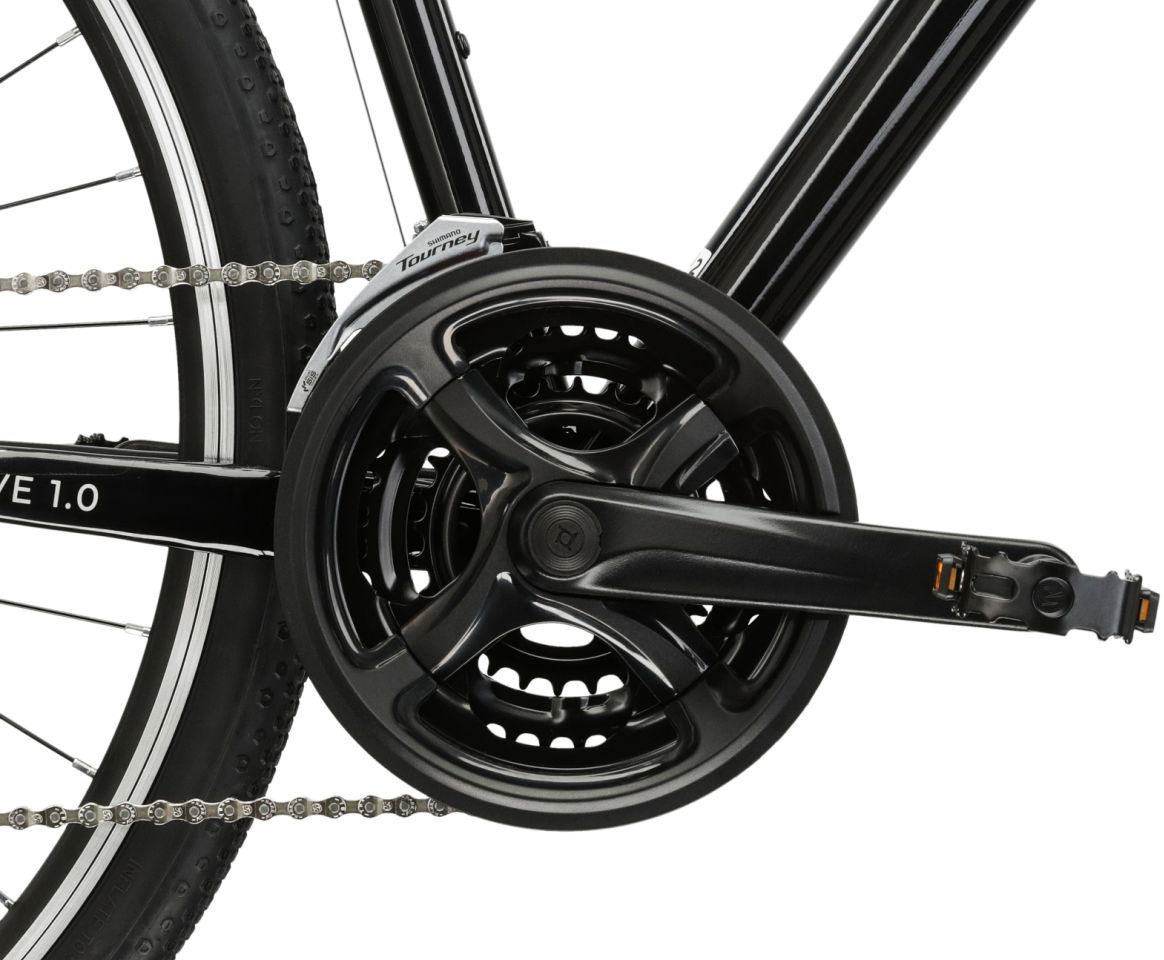 Kross Crossrad »Crossrad Herren 28" Move 1.0 grau 21 Gänge« 21 Gang Shimano ALTUS M310 Schaltwerk Kettenschaltung