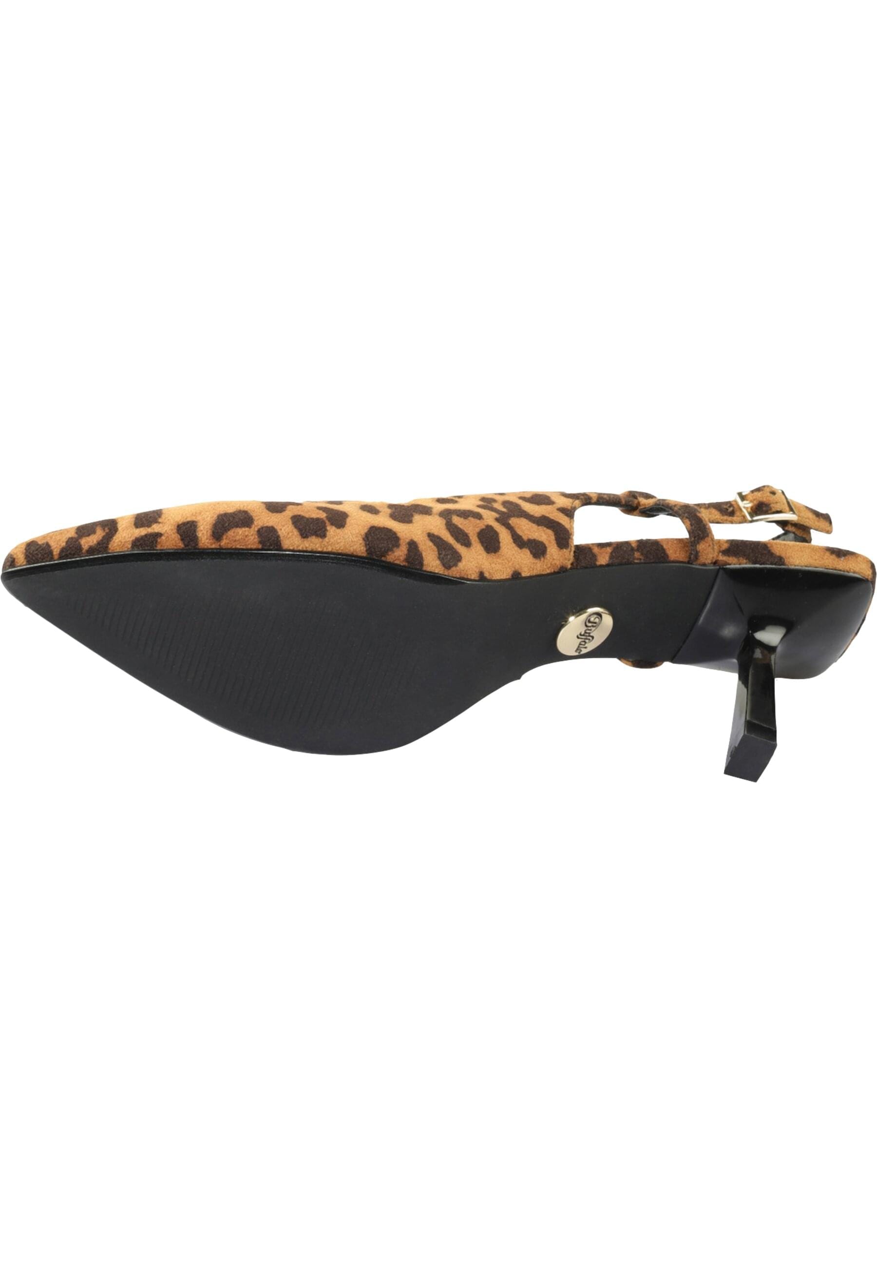 Buffalo High-Heel-Pumps »Buffalo Sling Back- Vegan Suede«