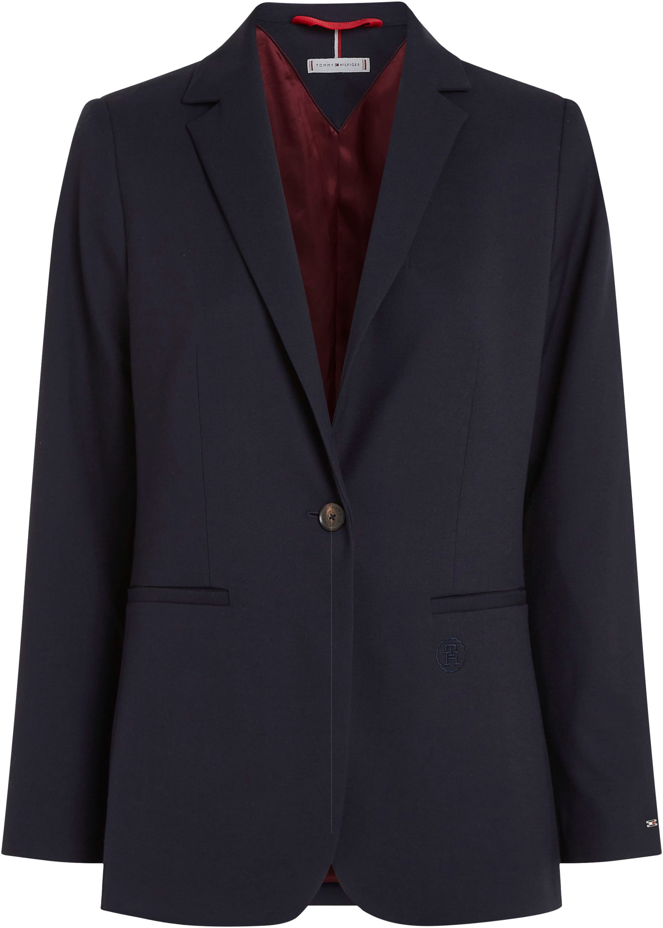 Tommy Hilfiger Curve Kurzblazer »CRV MD CORE REGULAR SB BLAZER«, Große Größen