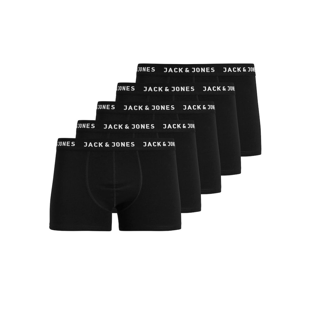 Jack & Jones Junior Boxershorts »JACHUEY TRUNKS 5 PACK NOOS JNR«, (Packung, 5 St.)