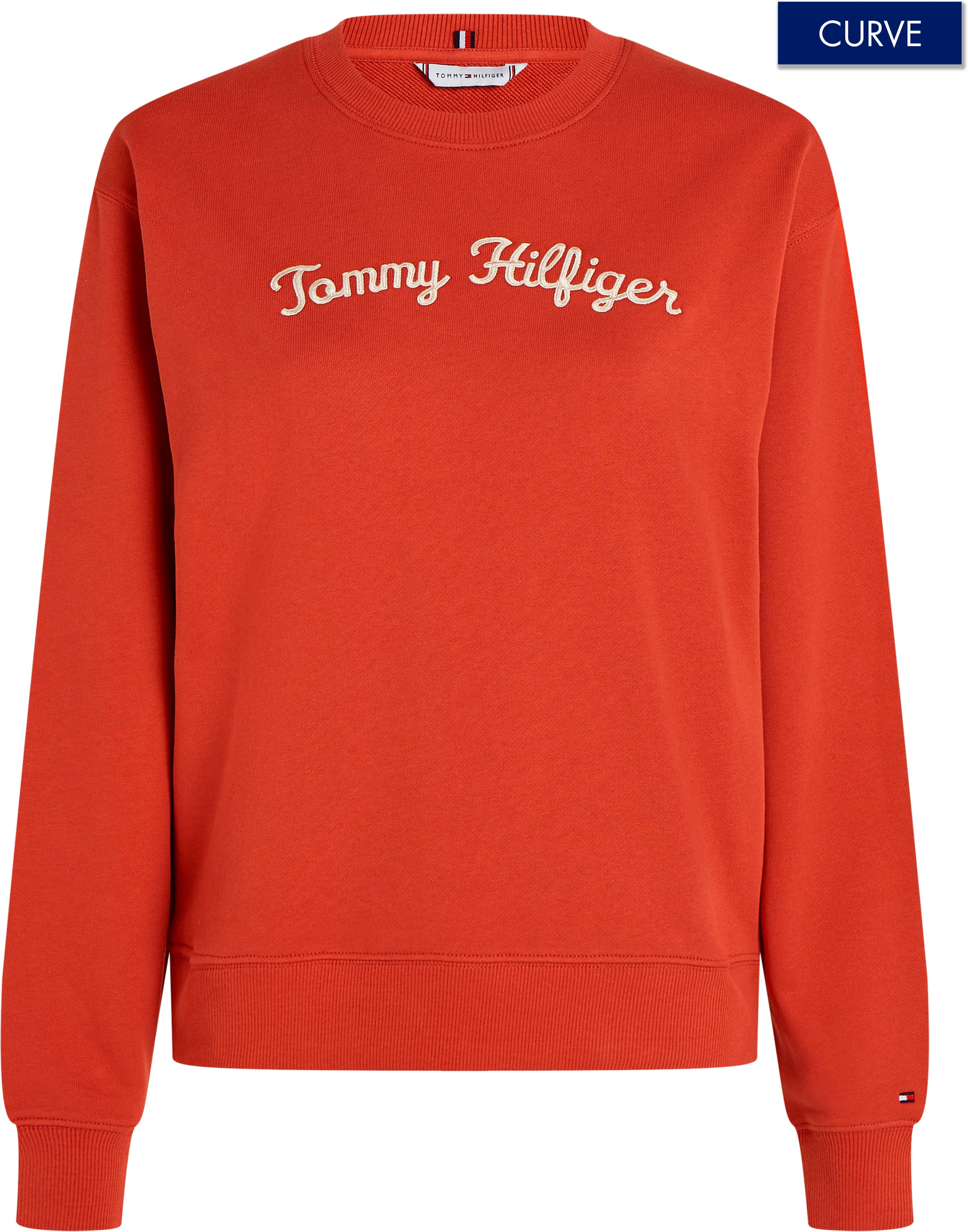 Tommy Hilfiger Curve Sweatshirt "CRV MDRN REG SCRIPT SWEATSHIRT", Große Grö günstig online kaufen