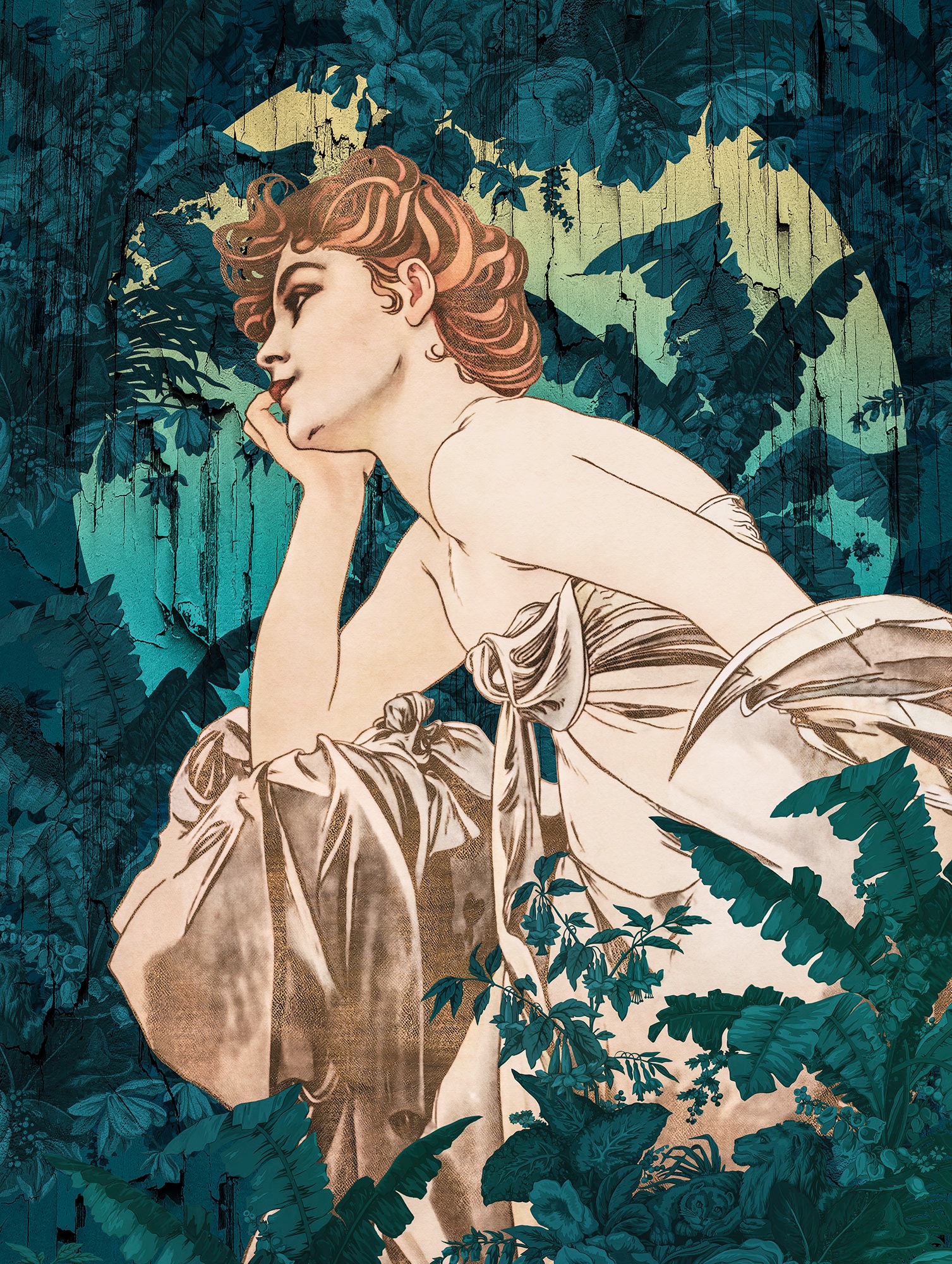 Komar Bild "Désirée", Natur, (1 St.), Wandbild zur Dekoration - ohne Rahmen günstig online kaufen