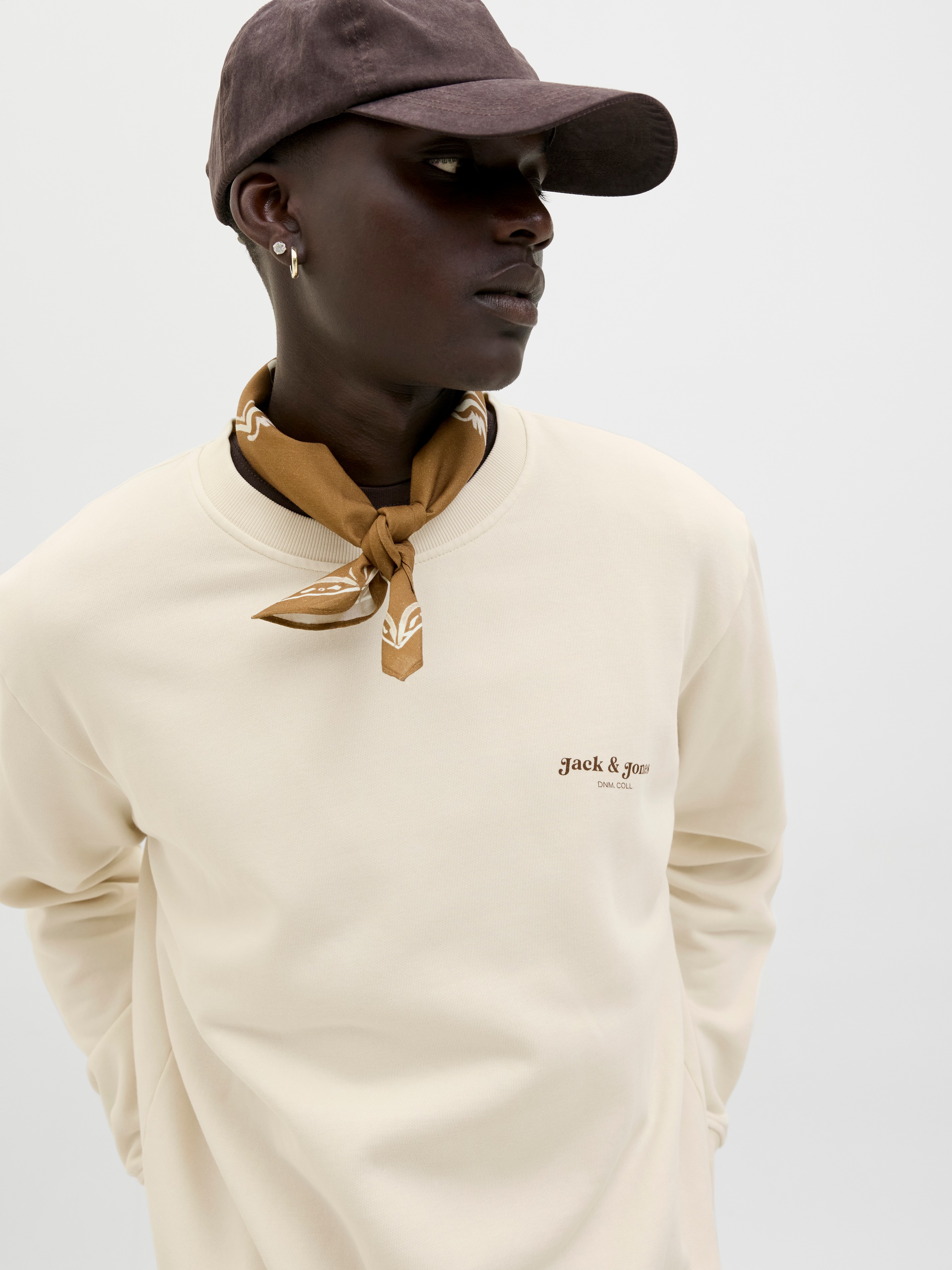Jack & Jones Sweatshirt "JJEDOVER PRINT SWEAT CREW NECK" günstig online kaufen