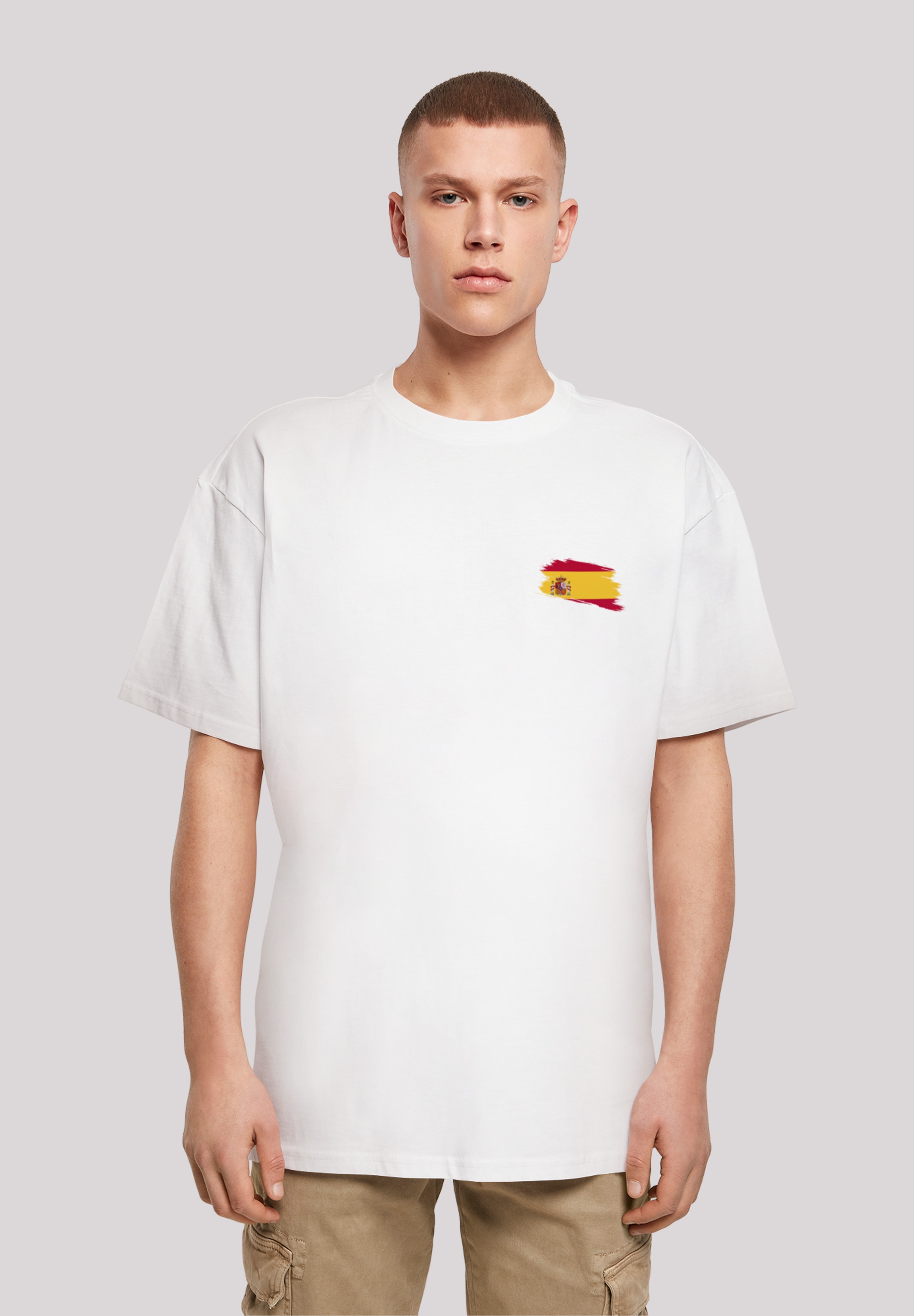 F4NT4STIC T-Shirt »Spain Spanien Flagge«, Print