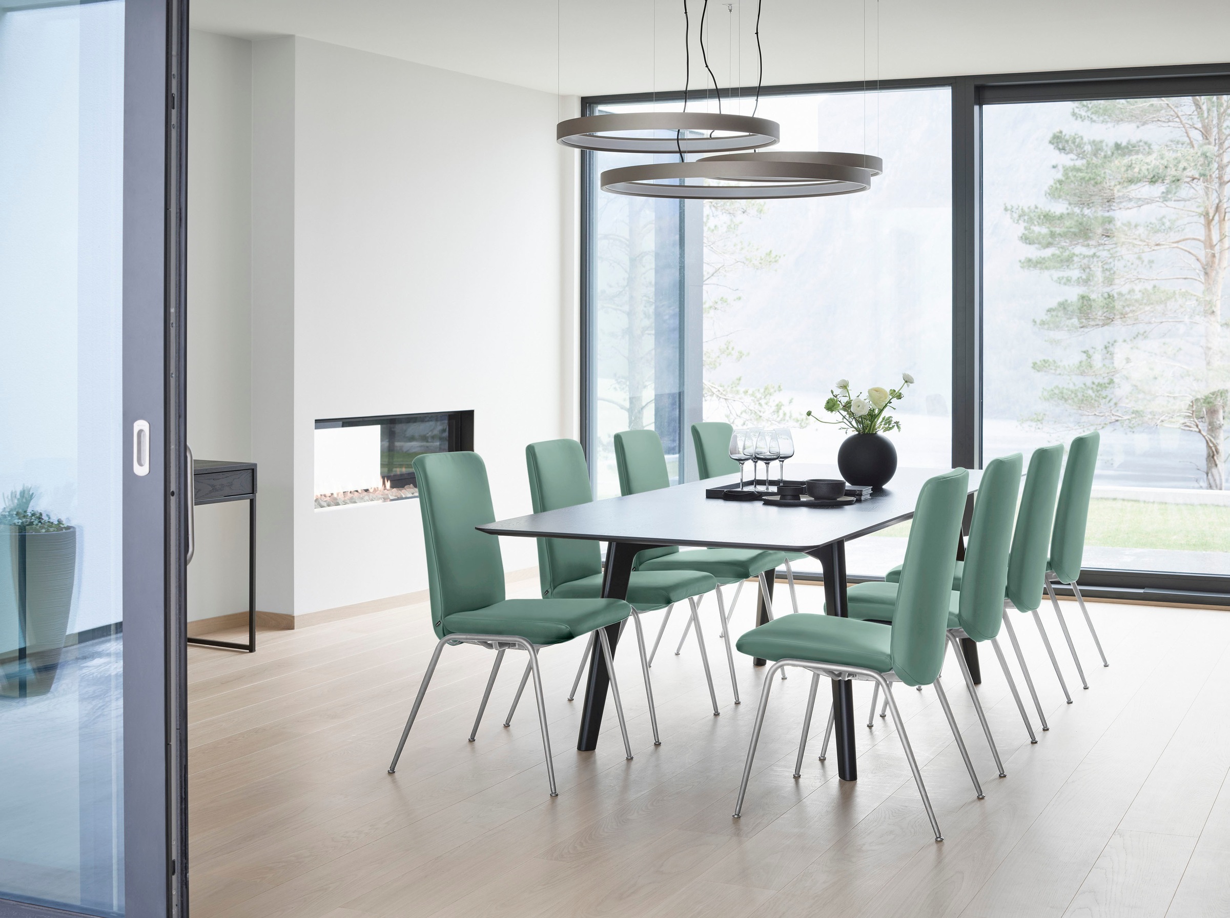 Stressless® Polsterstuhl »Laurel«, Leder PALOMA, Low Back, Größe M, mit Beinen aus Stahl in Chrom matt
