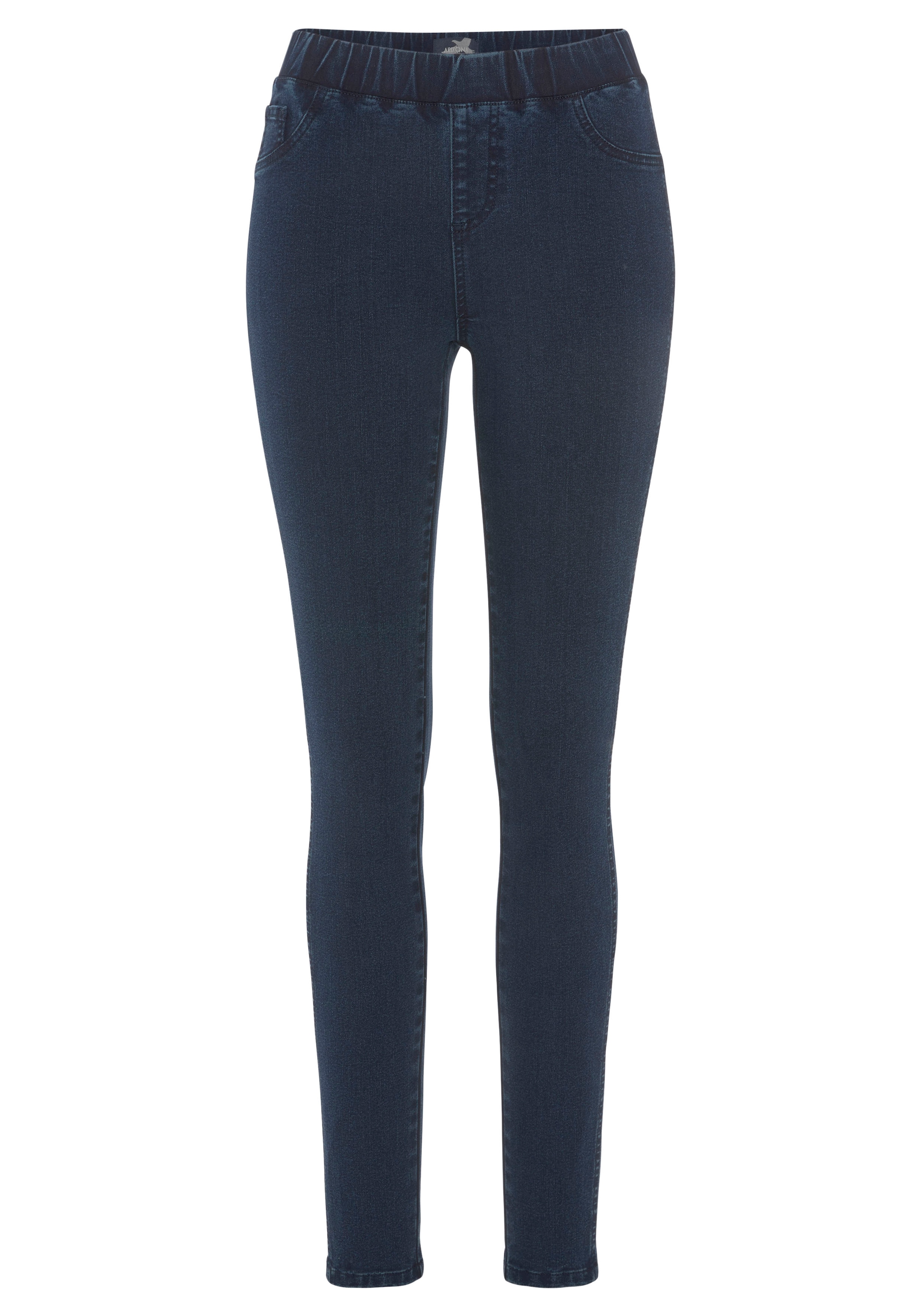 Arizona Jeansjeggings »360 Grad Elastisch«, extra-eng geschnittene Beinform, hohe Leibhöhe