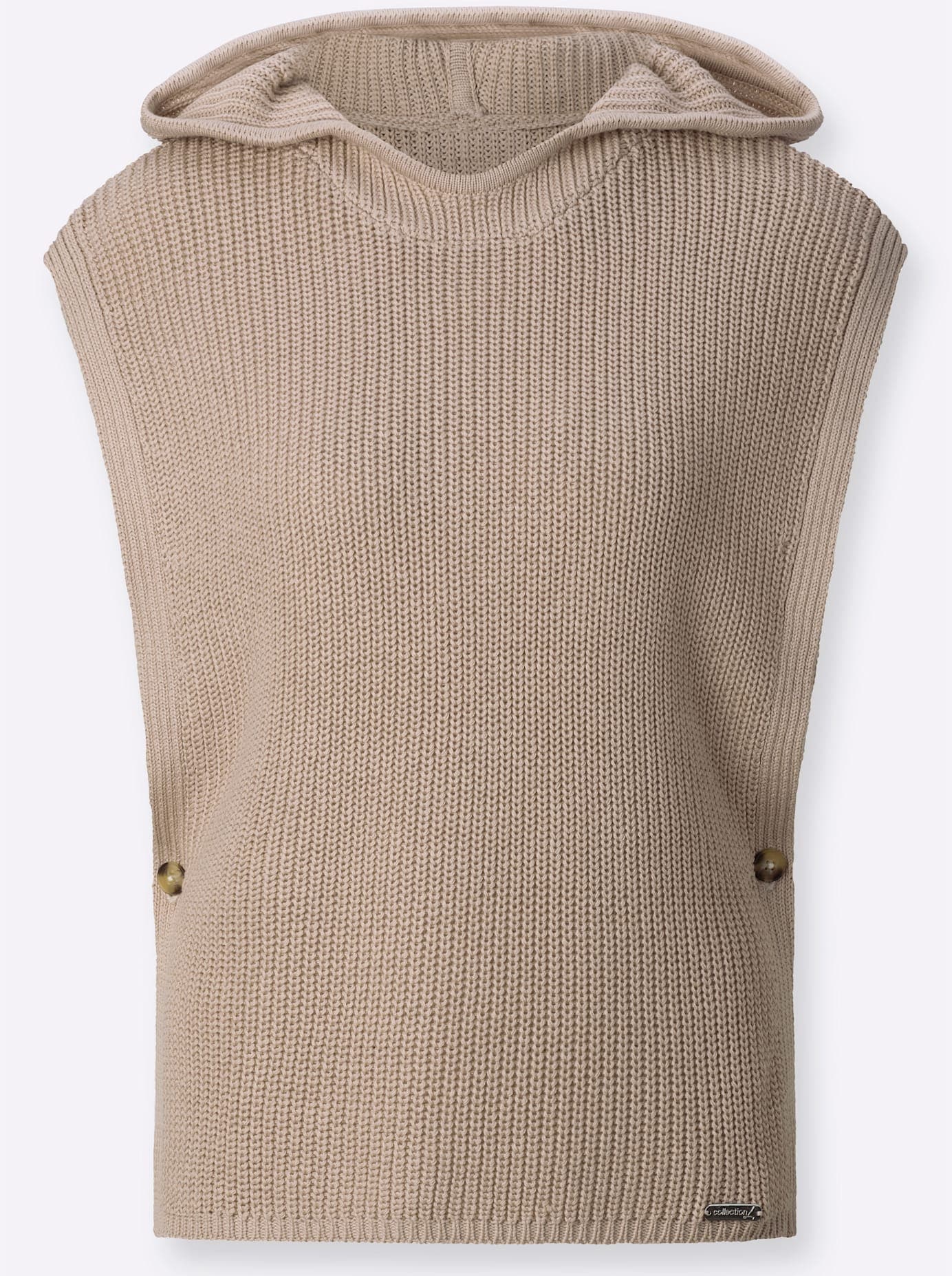 Casual Looks Pullunder »Kapuzen-Pullunder«