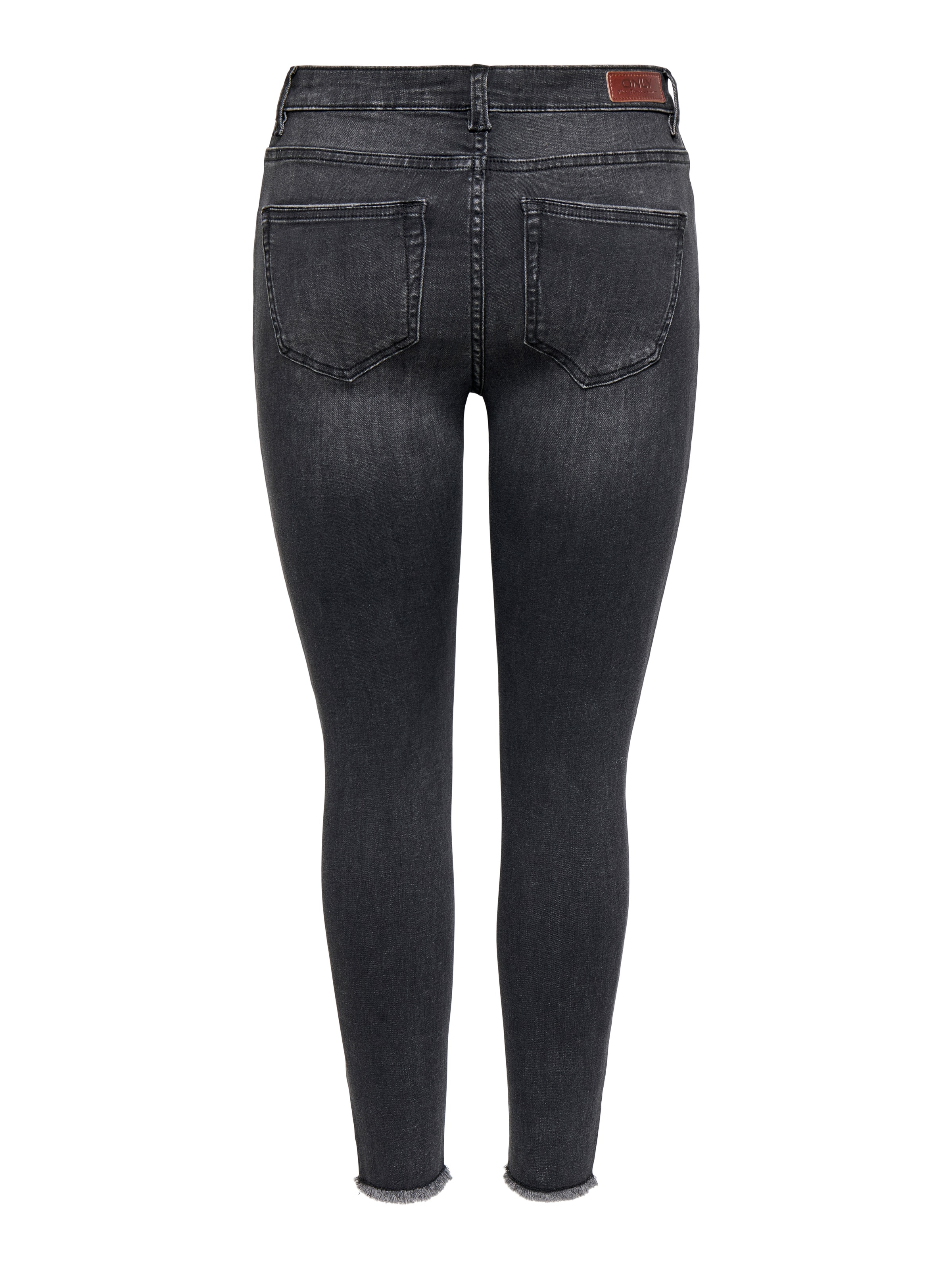 ONLY Skinny-fit-Jeans »ONLWAUW MW SK ANK RW DNM« Baumwollmischung, mid waist