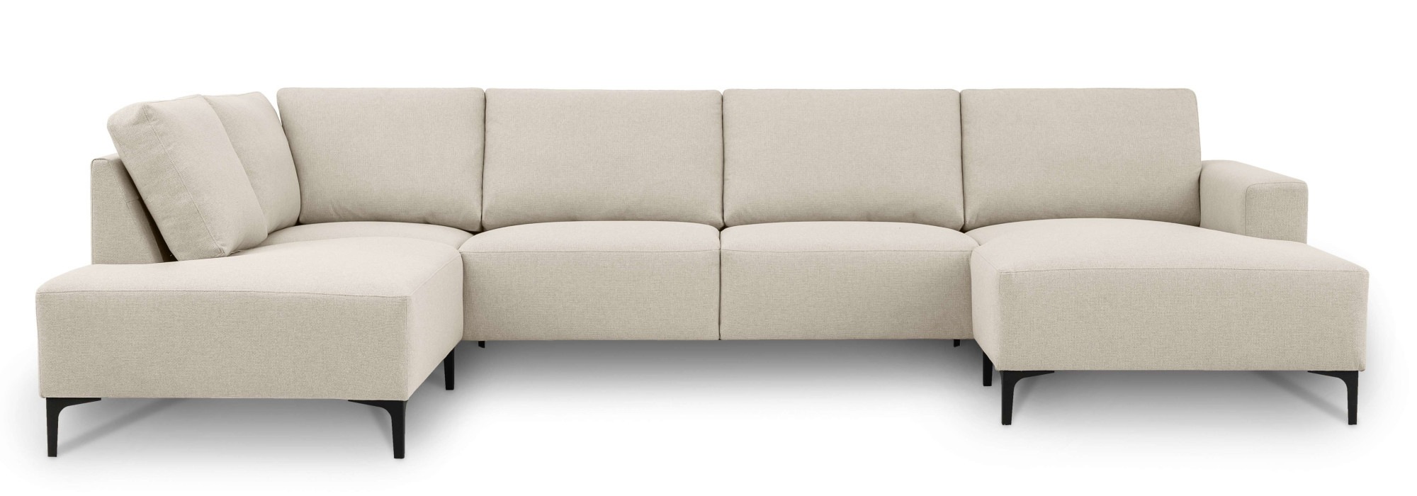 Home affaire Wohnlandschaft "Tournon U-Form, XXL Sofa, Breite 333 cm, Webst günstig online kaufen