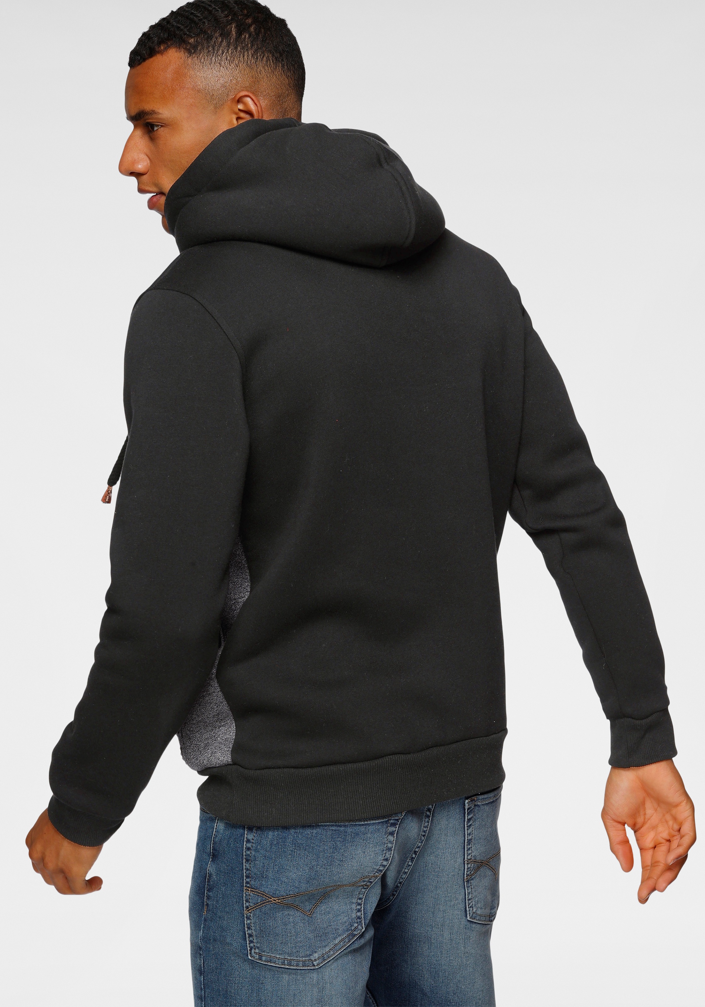 Cipo & Baxx Kapuzensweatshirt, Color Blocking günstig online kaufen