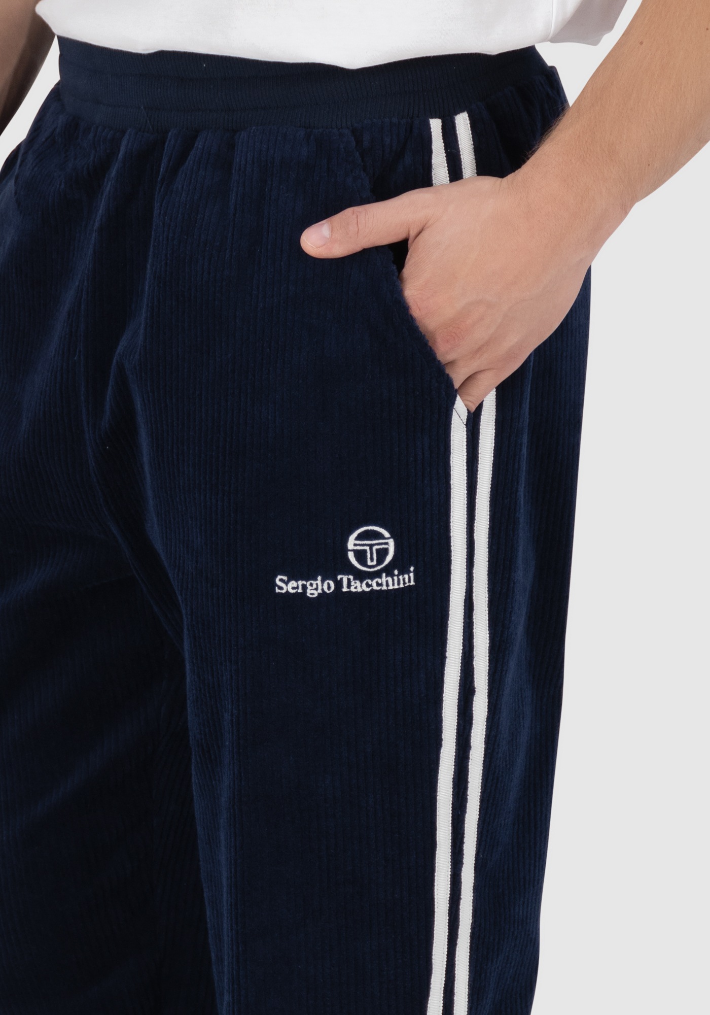 Sergio Tacchini Jogginghose »EDGAR CORDUROY TRACK PANTS Herren«, Trainingshose Herren, Jogginghose, Retro, Sporthose, Streetwear, Sale