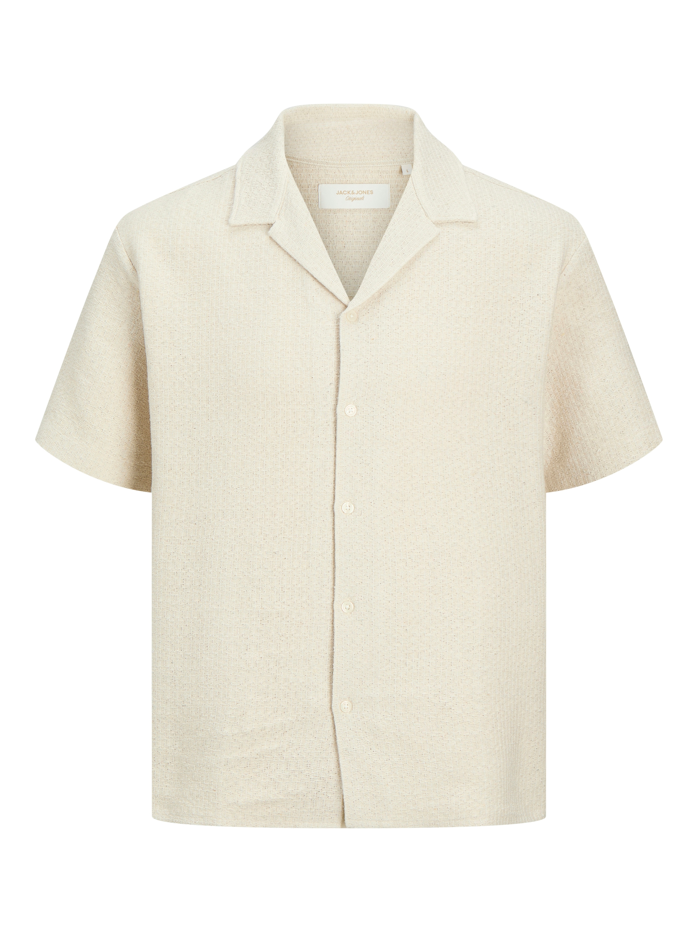 Jack & Jones Kurzarmhemd "JORMONTAUK CROCHET SHIRT SS SA26" günstig online kaufen