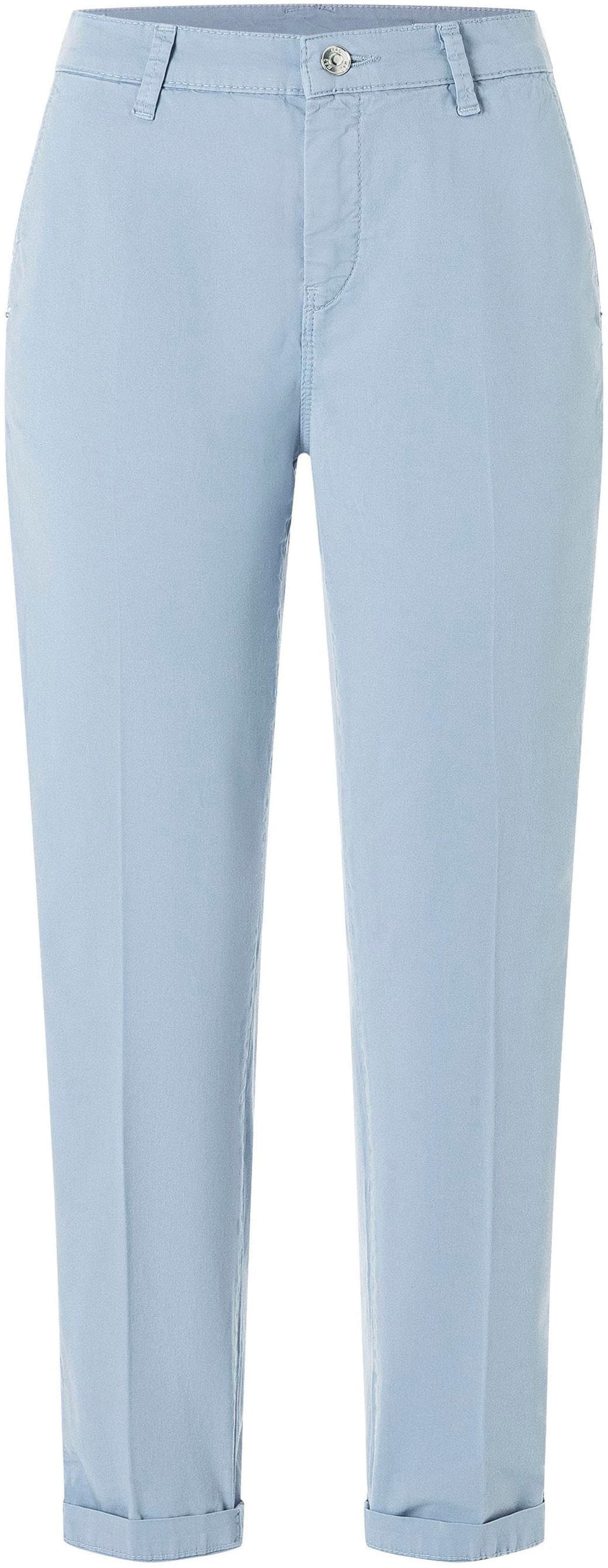 MAC Chinohose »CHINO turn up«  mit dezentem Glanz, elegant und sportiv zugleich