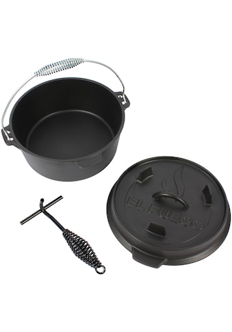 El Fuego Kasserolle »® Dutch Oven« Eisenguss (S...