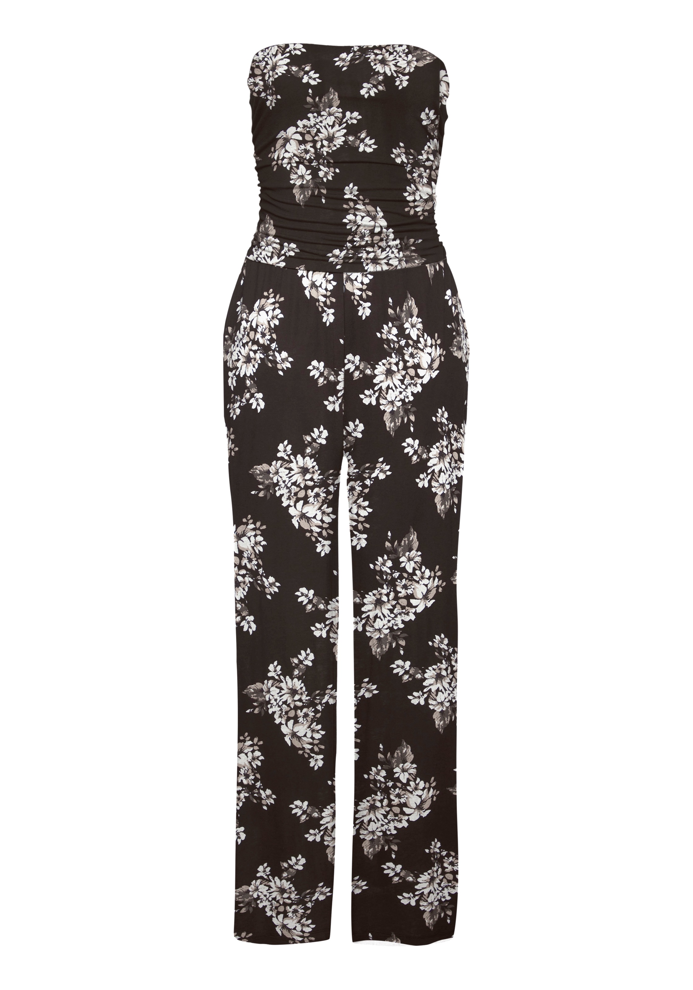 LASCANA Bandeauoverall, mit Alloverprint